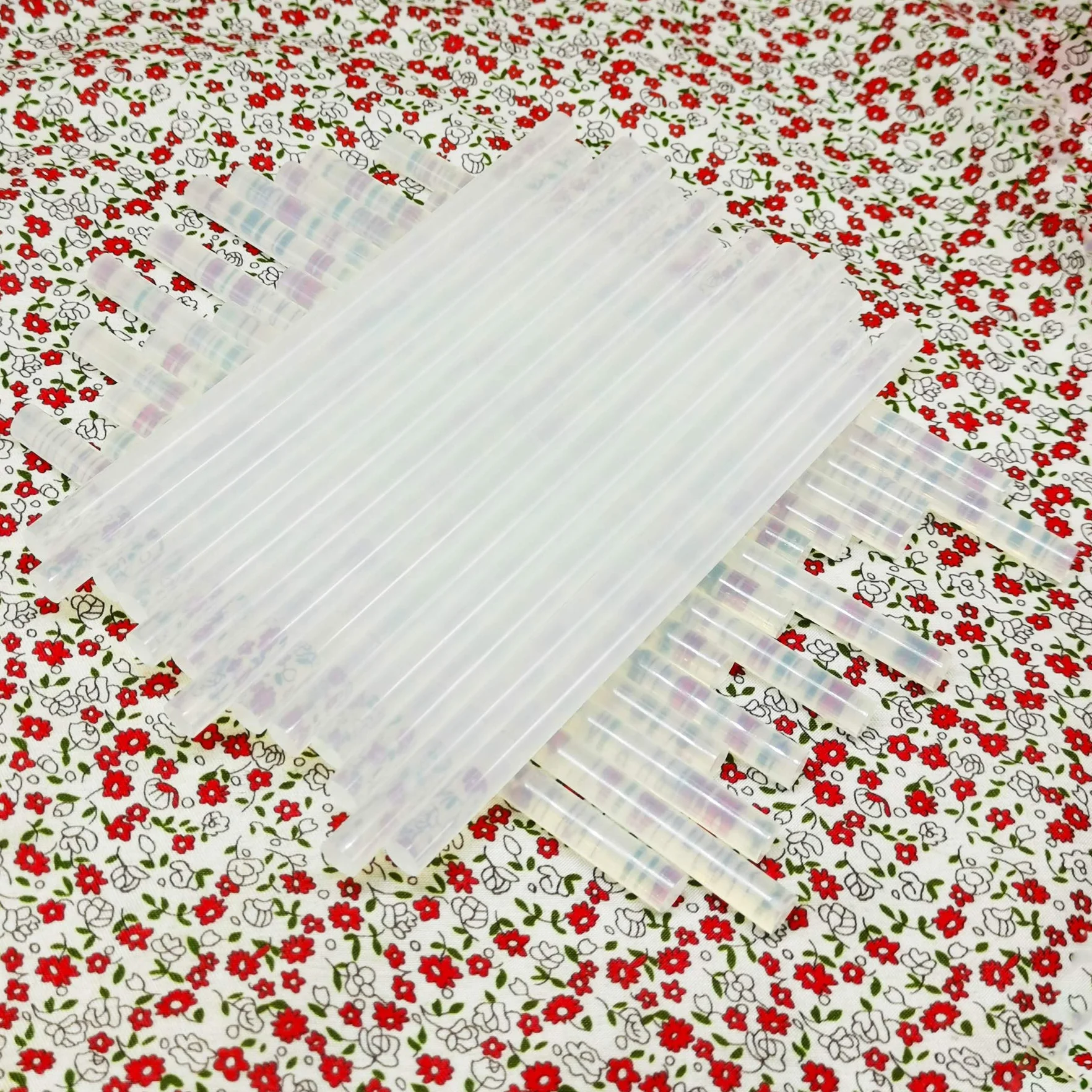 100 sztuk przezroczystych wkładów do pistoletu na gorący klej, 7 x 100 mm, do pistoletu 7 mm