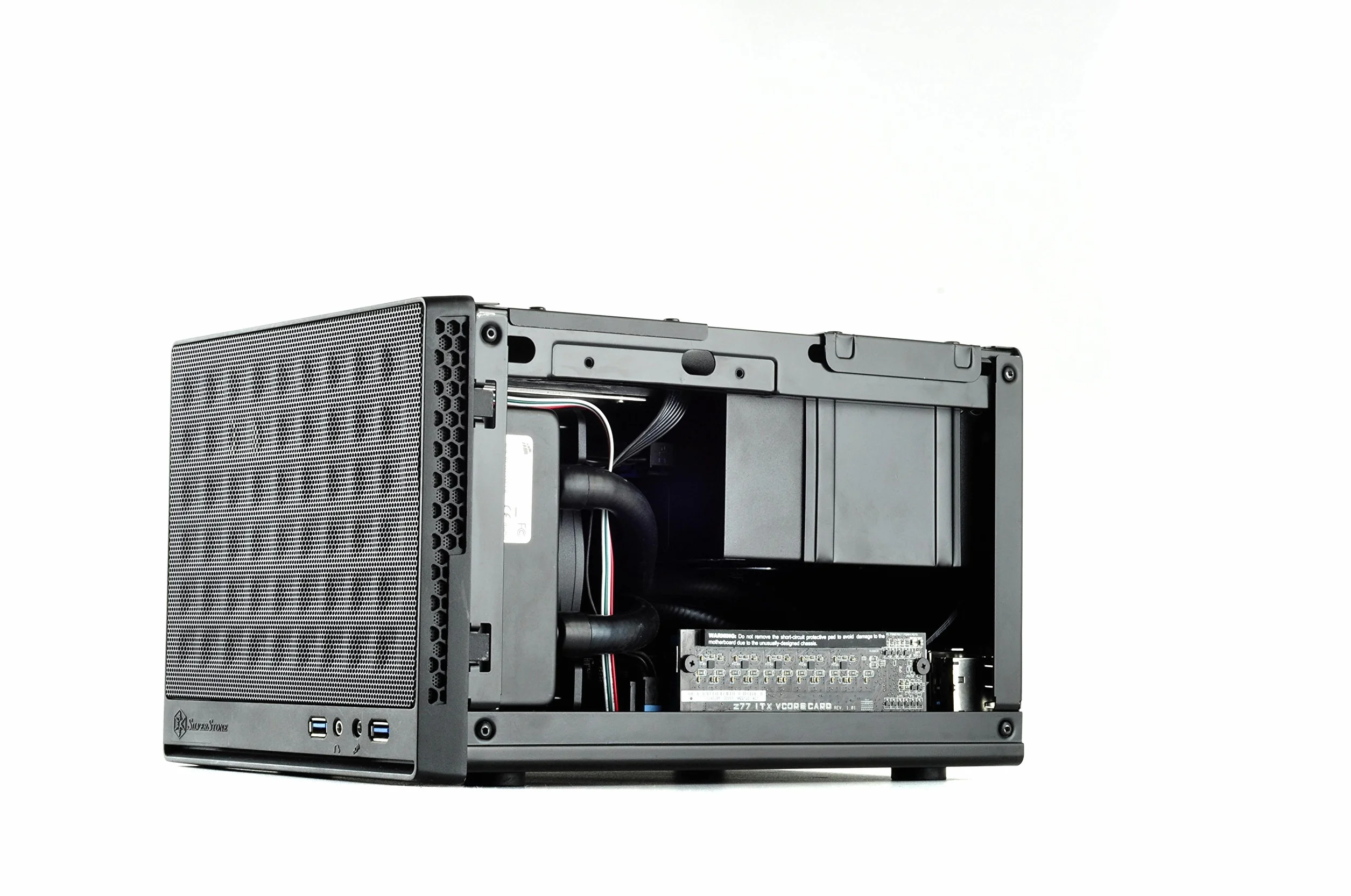 Silverstone Technology Sugo Mini-Itx SST-SG13B Obudowa Komputerowa, Czarny, Mini-ITX