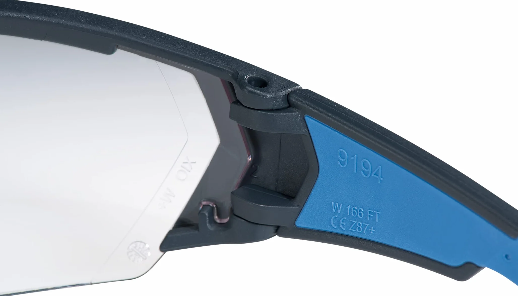 Uvex uvex9194175 i-works okulary ochronne, niebieskie/przezroczyste