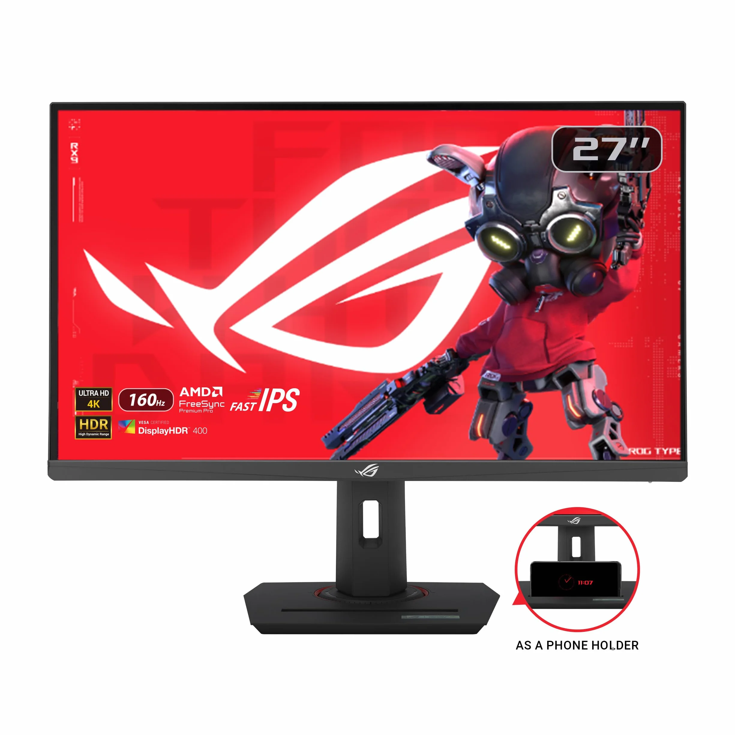 ASUS ROG Strix XG27UCS 27" 4K UHD Gaming Monitor 160Hz 1ms Fast IPS G-Sync HDR
