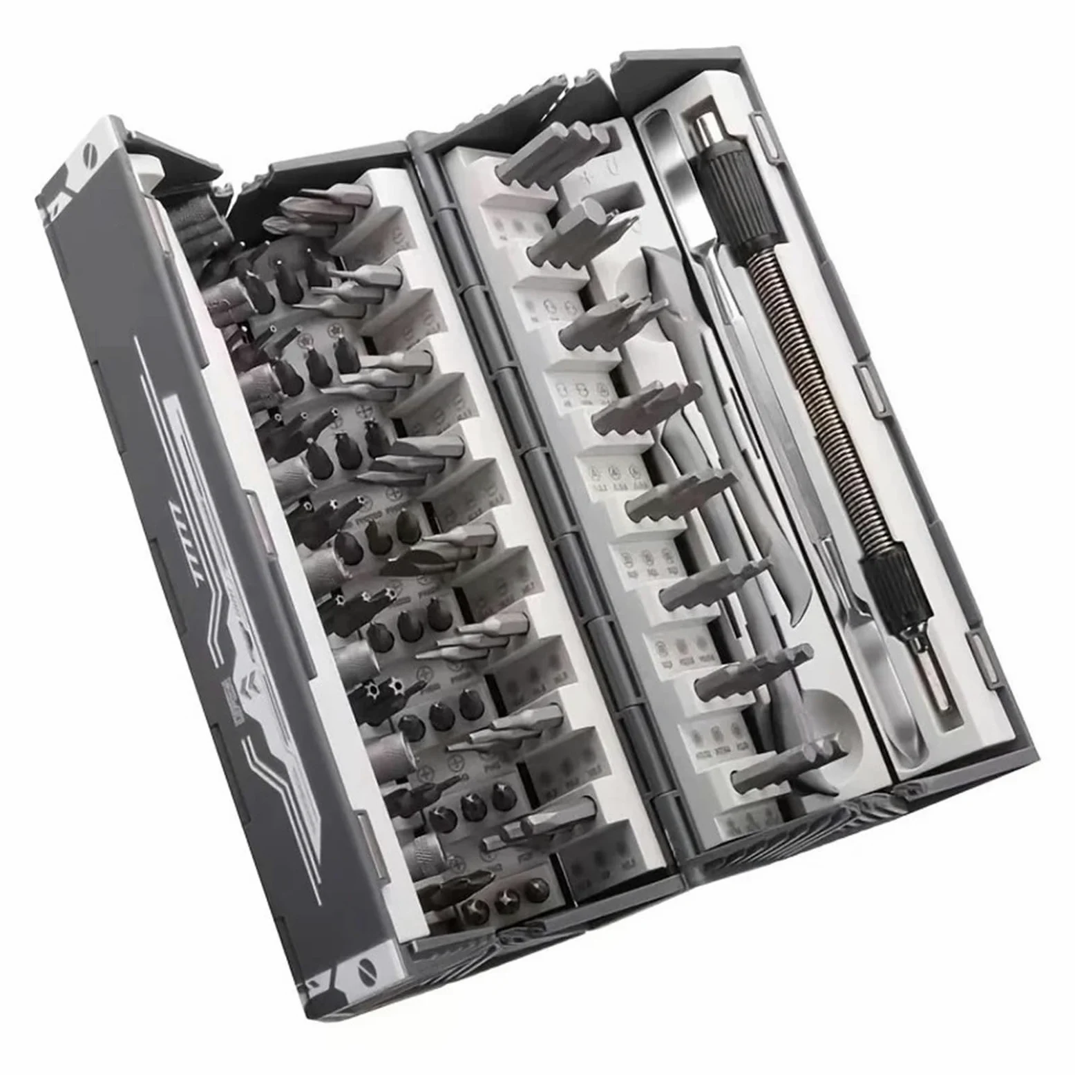 Zestaw Kluczy PłAskich Zestaw Precyzyjnych Śrubokrętów 128 W 1 Magnetyczne Końcówki Śrubokrętów Phillips Torx Profesjonalne Narzędzia Do Naprawy Ręcznej Do Telefonu PC I Zegarka Szerokie Zastosowanie