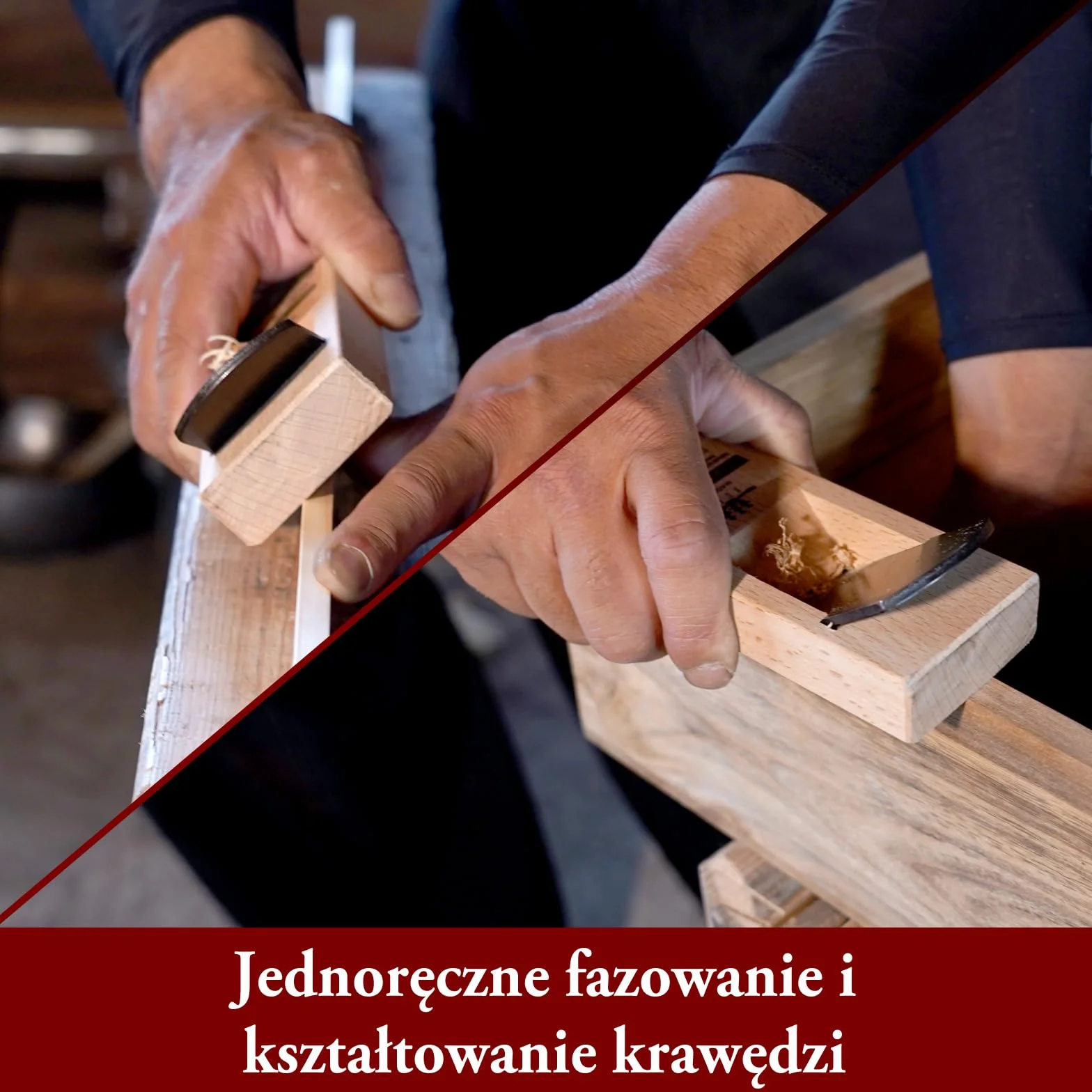 SUIZAN Kanna Japoński strug ręczny 42mm - Profesjonalne narzędzia do obróbki drewna