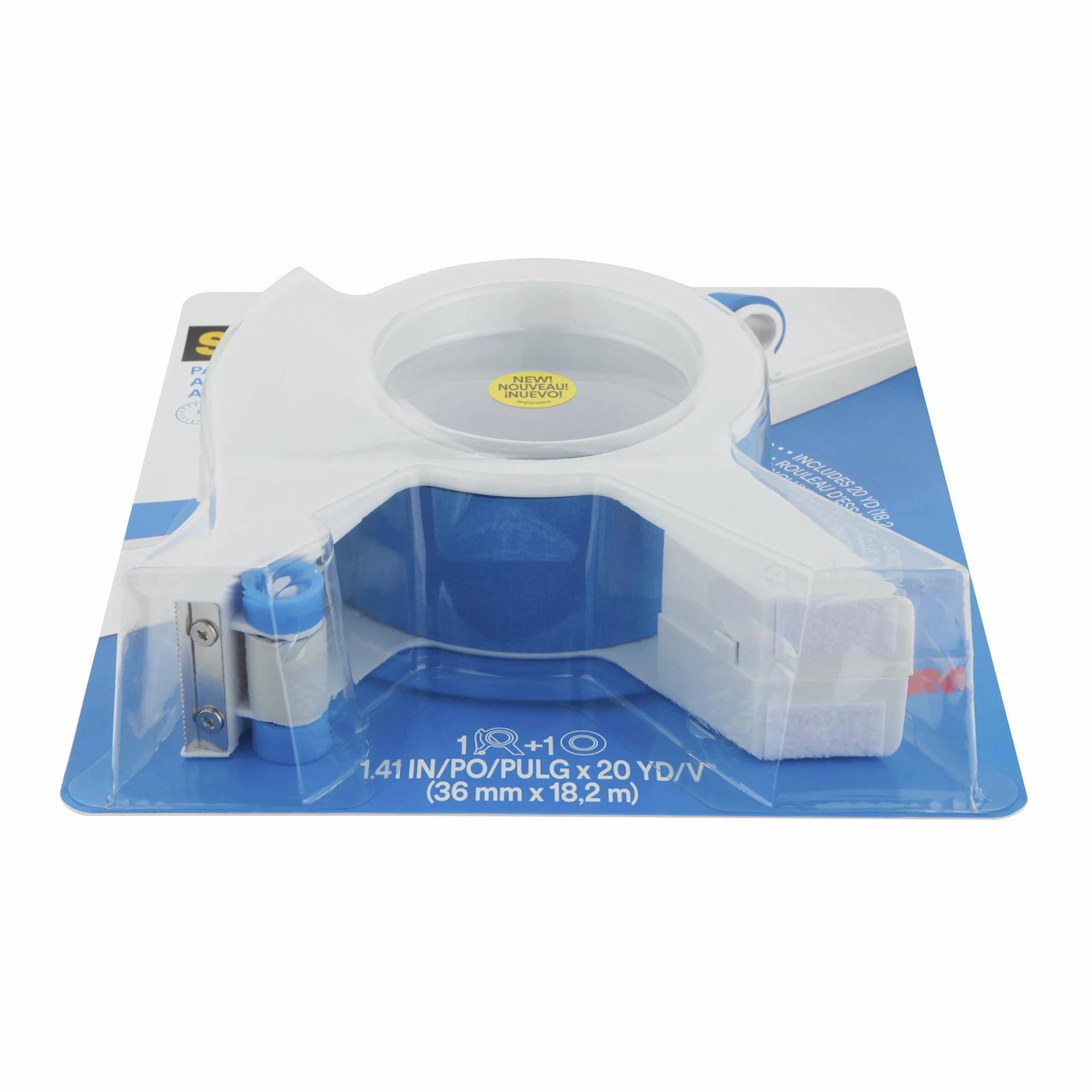 ScotchBlue Aplikator taśmy maskującej TA3-SB-ESF2090 + 1 rolka taśmy maskującej 2090, 36 mm x 18,2 m