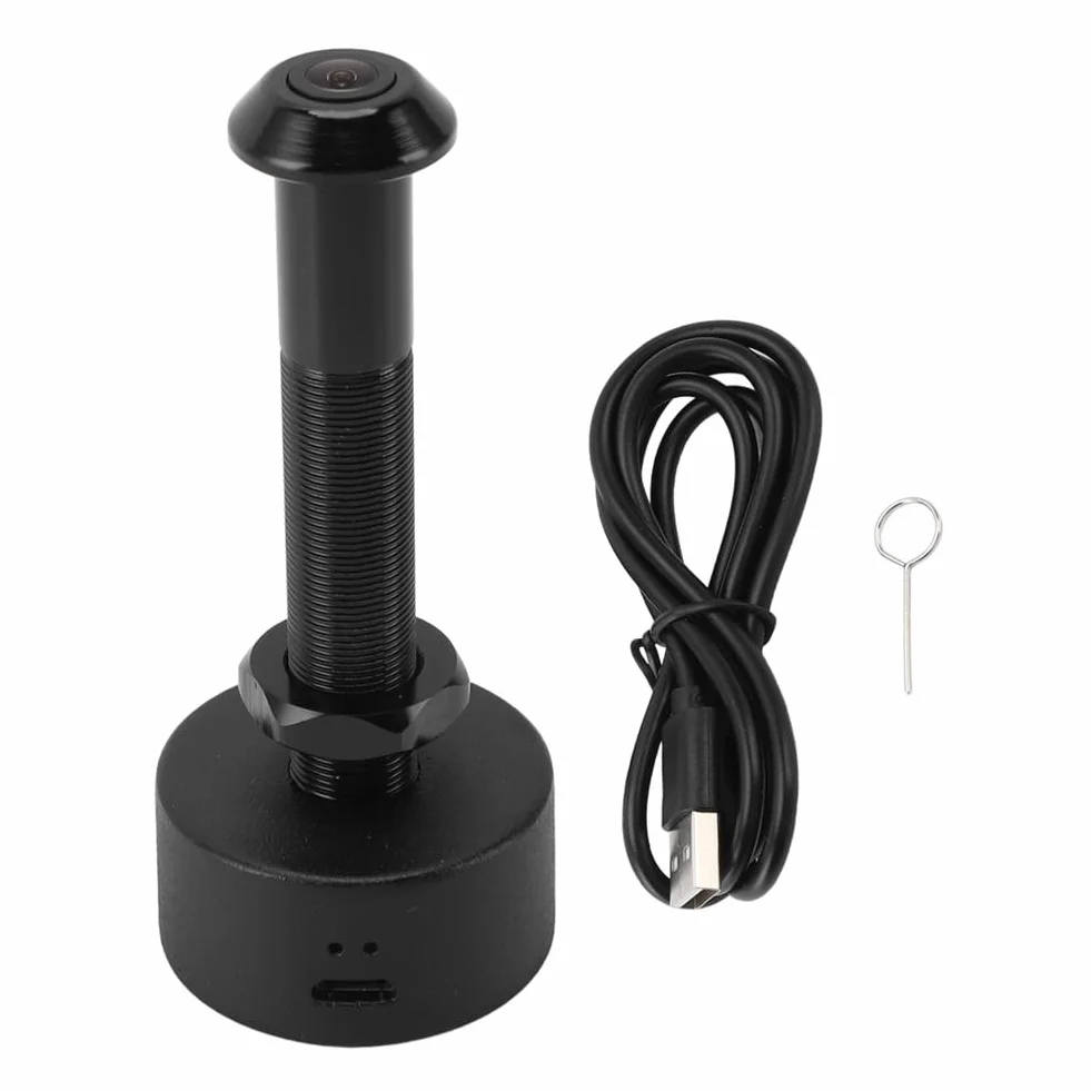 Inteligentna kamera wi-fi 1080p HD z obiektywem szerokokątnym 150°. Wi-fi-wizjer 1080p HD, rozpoznawanie mobilne, obiektyw szerokokątny 150° dla ulepszenia w
