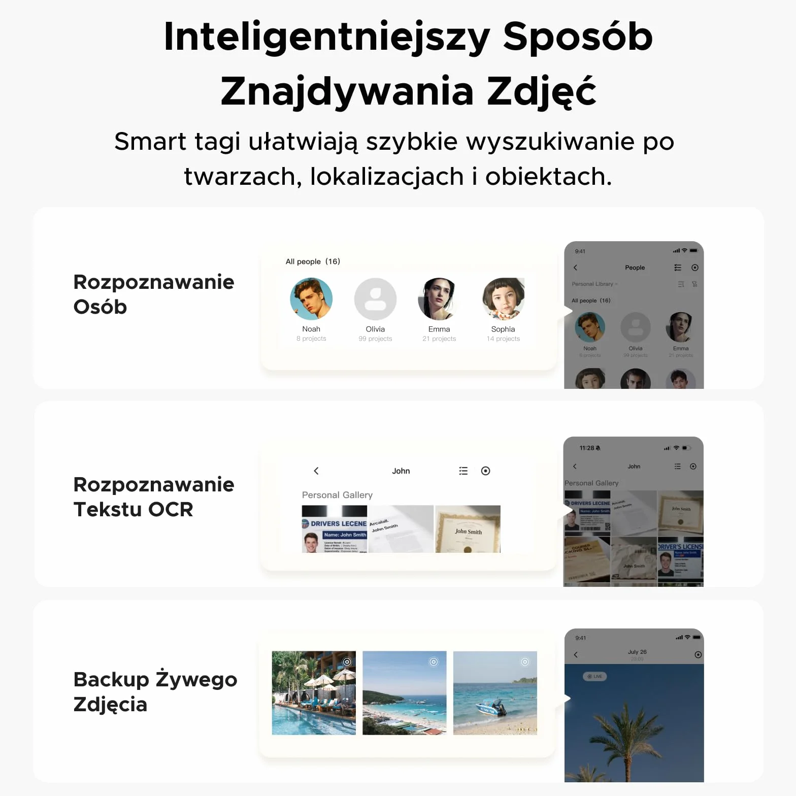 UGREEN NASync DH2300 2-bajowy NAS 4GB RAM LAN 1GbE AI Album