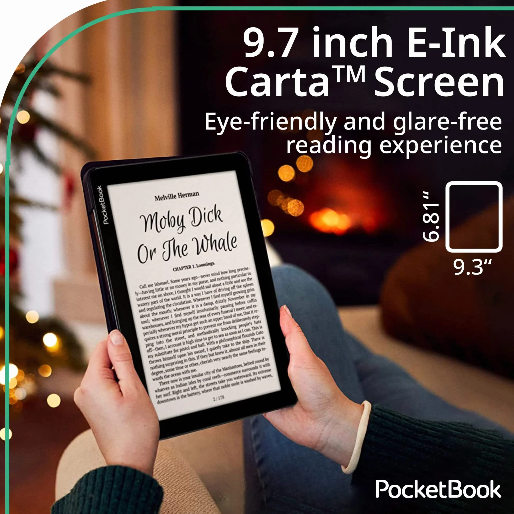 Pocketbook Inkpad Lite PB970-M-WW Czytnik E-Booków 8 GB Szary