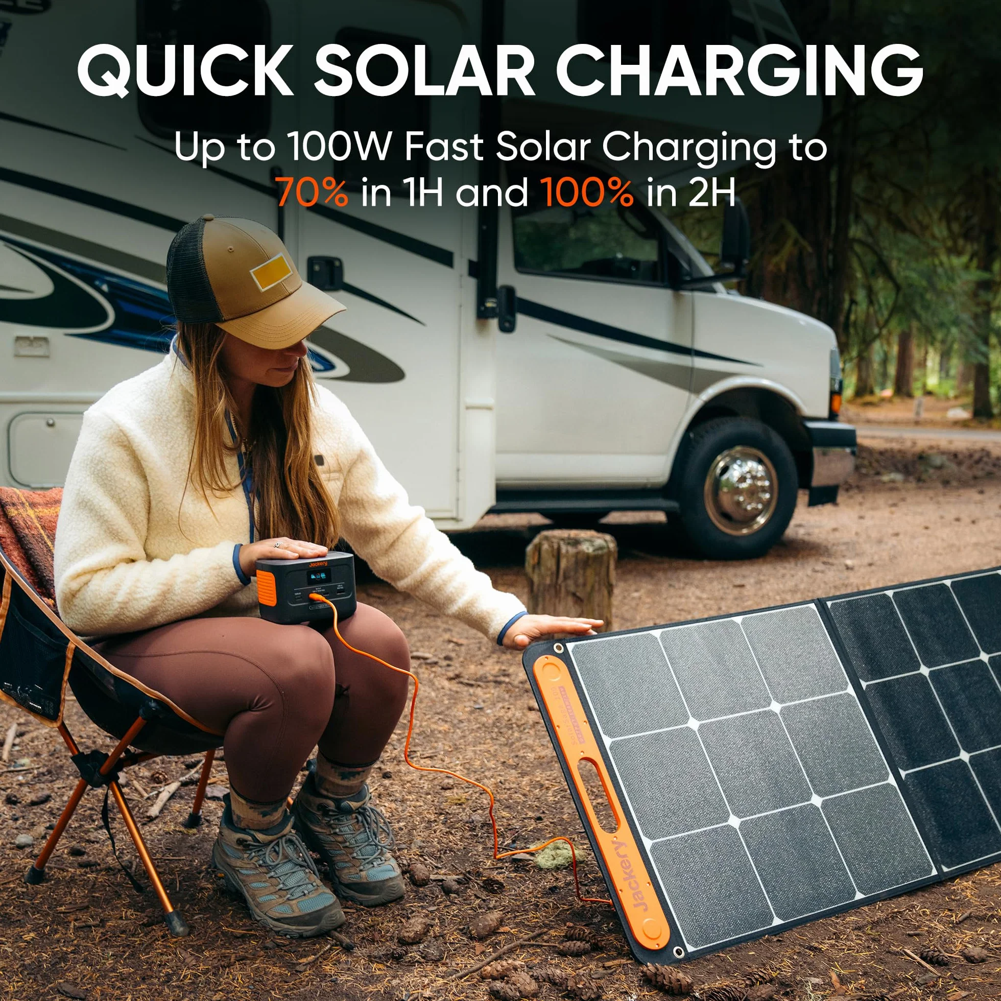 Jackery Explorer 100 Plus przenośna stacja zasilania 99 Wh LiFePO4 128 W