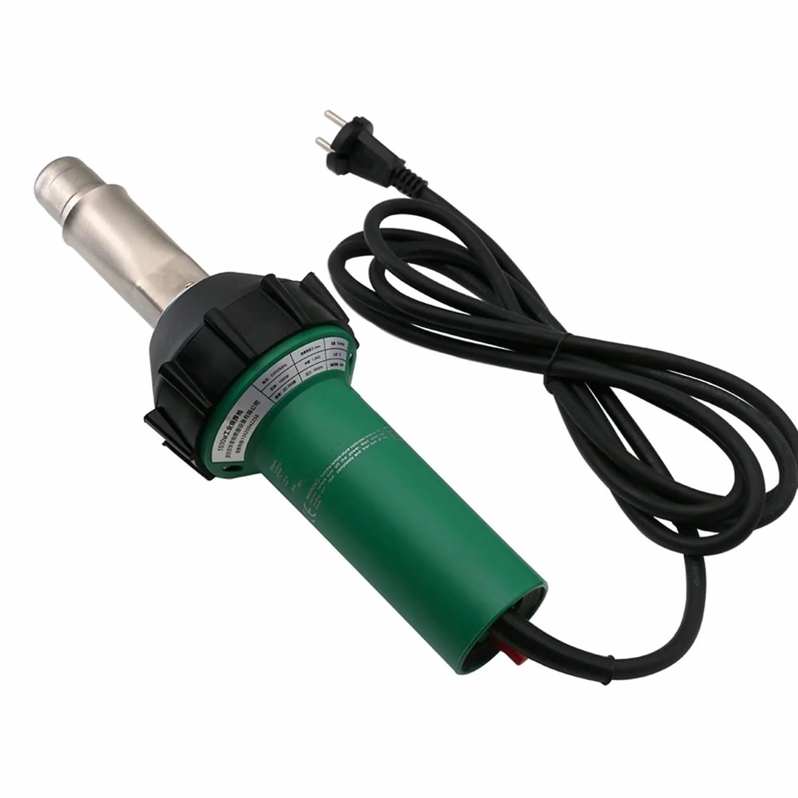 Maszyna do naprawy spawarki 1600W Spawarka plastikowa Palnik na gorące powietrze Pistolet grzejny Spawanie rur PP/PE/PVC topione na gorąco, podłoga winylowa, geomembrana