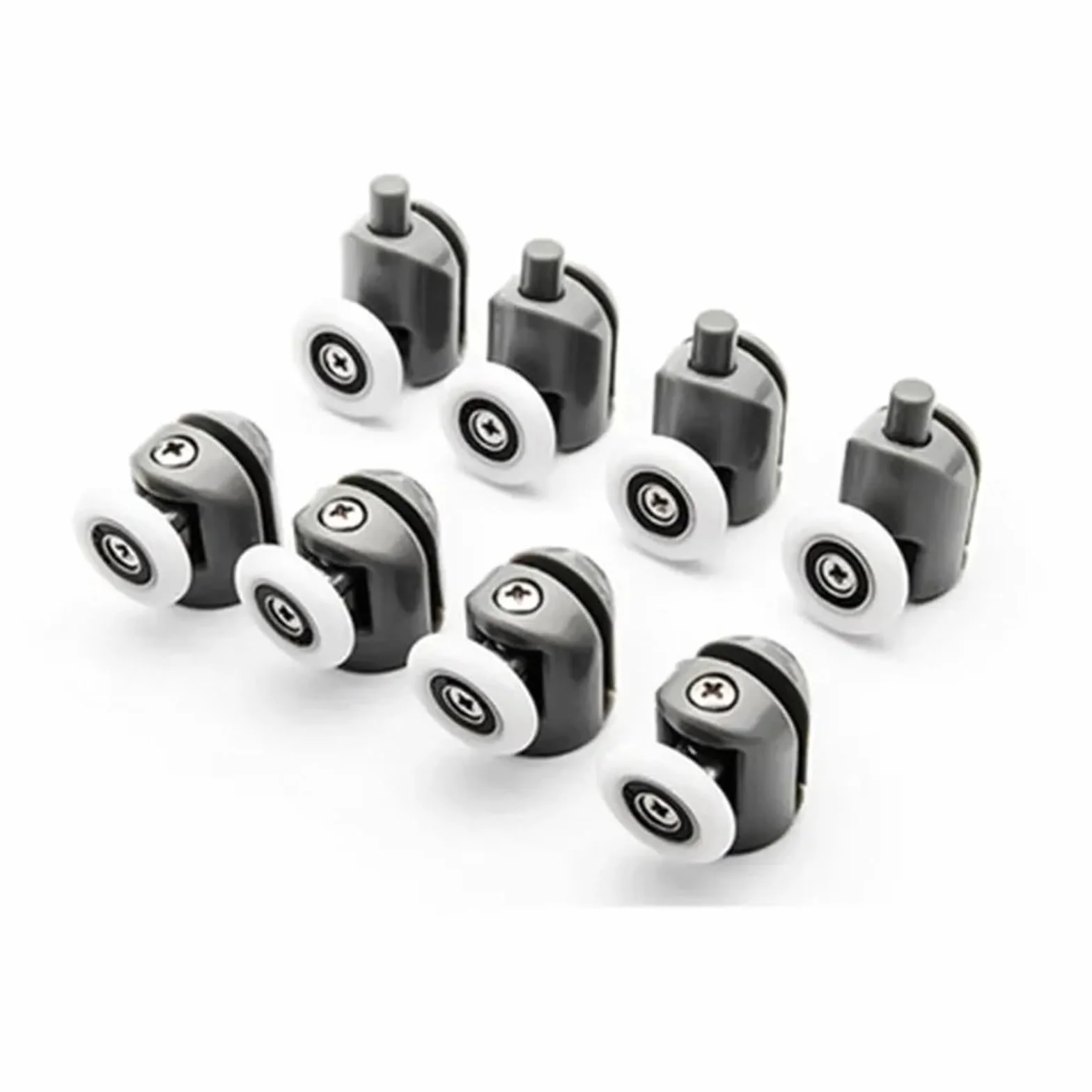 4 sztuki – 8 sztuk/zestaw koło pasowe do kabiny prysznicowej/koło pasowe/koło pasowe/koło pasowe średnica 20 mm/22 mm/23 mm/25 mm/27 mm (4 szt. Lower,22_6 mm)