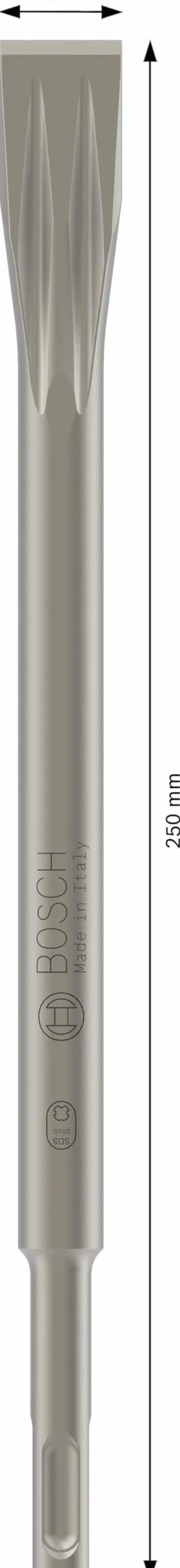 Bosch Profesional Dłuto płaskie SDS plus 250 x 20 mm