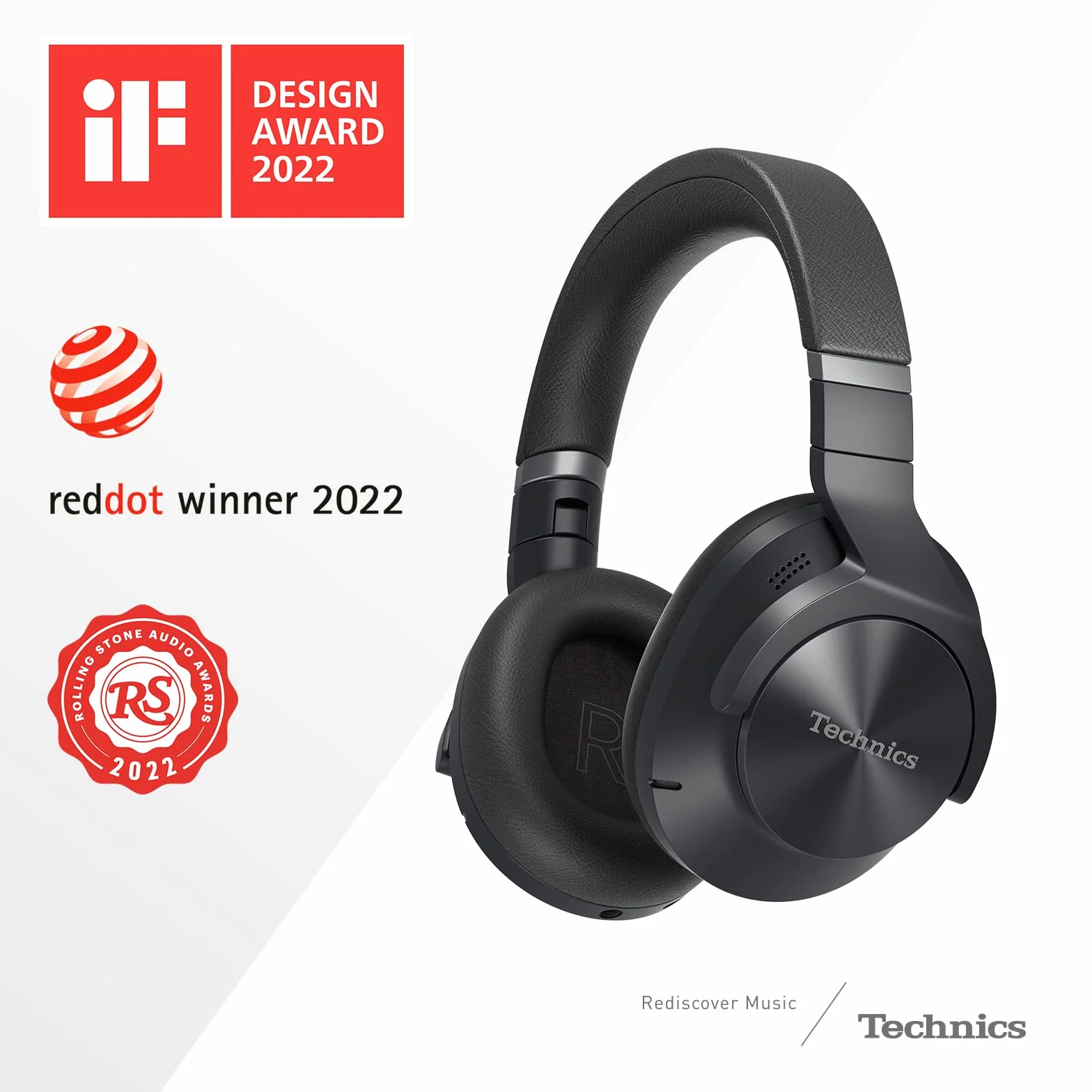 Technics EAH-A800E-K Bezprzewodowe słuchawki Czarny