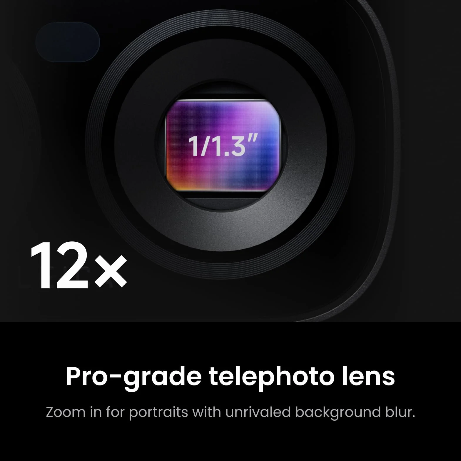 Insta360 Luna Ultra Cosmic Black - 8K Vlogging Camera with Dual Leica Lenses, 12× Zoom, 1" Sensor, Detachable 2" Touchscreen, Triple AI Chip, Pocket Gimbal Camera for Vlog Photography