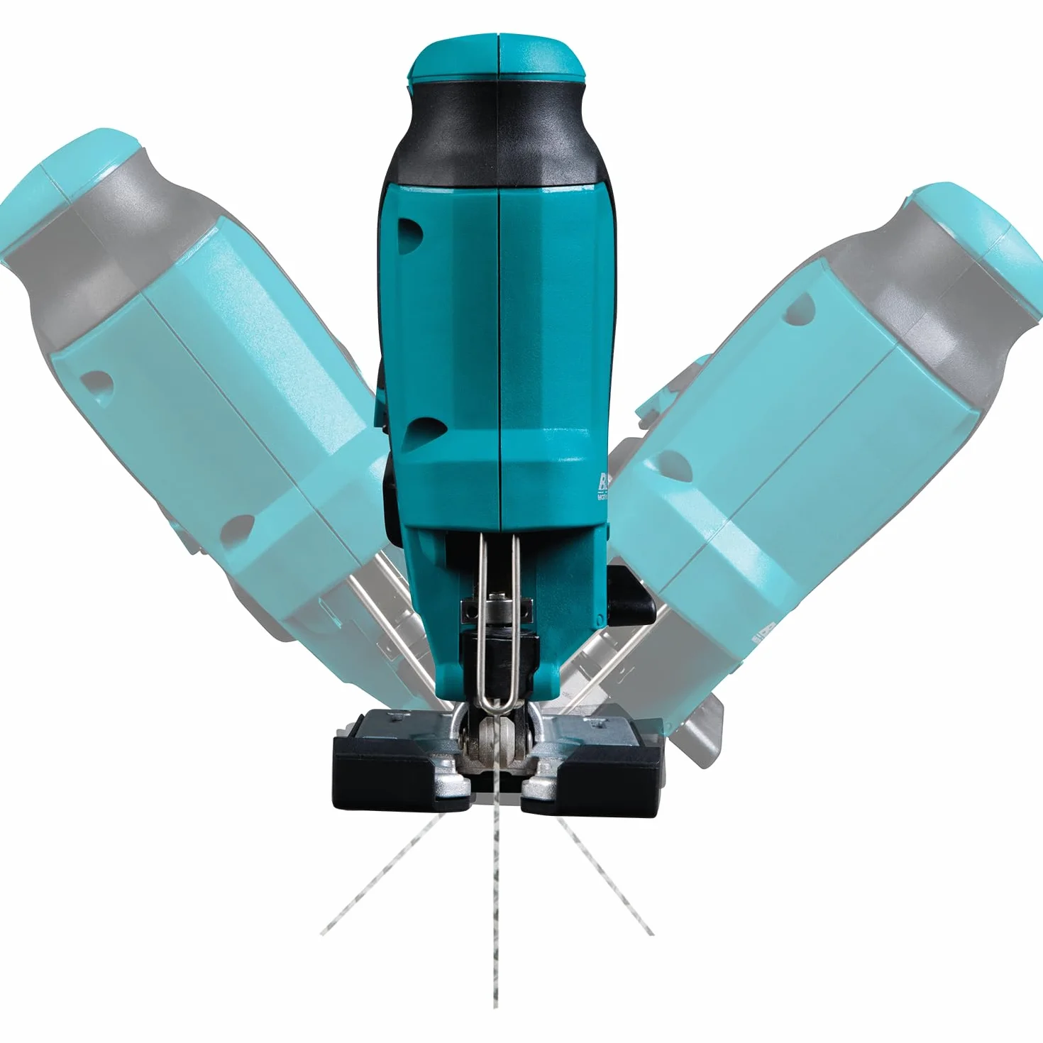 Makita JV102DZ Wyrzynarka, 18 W, Niebieski, 12 V