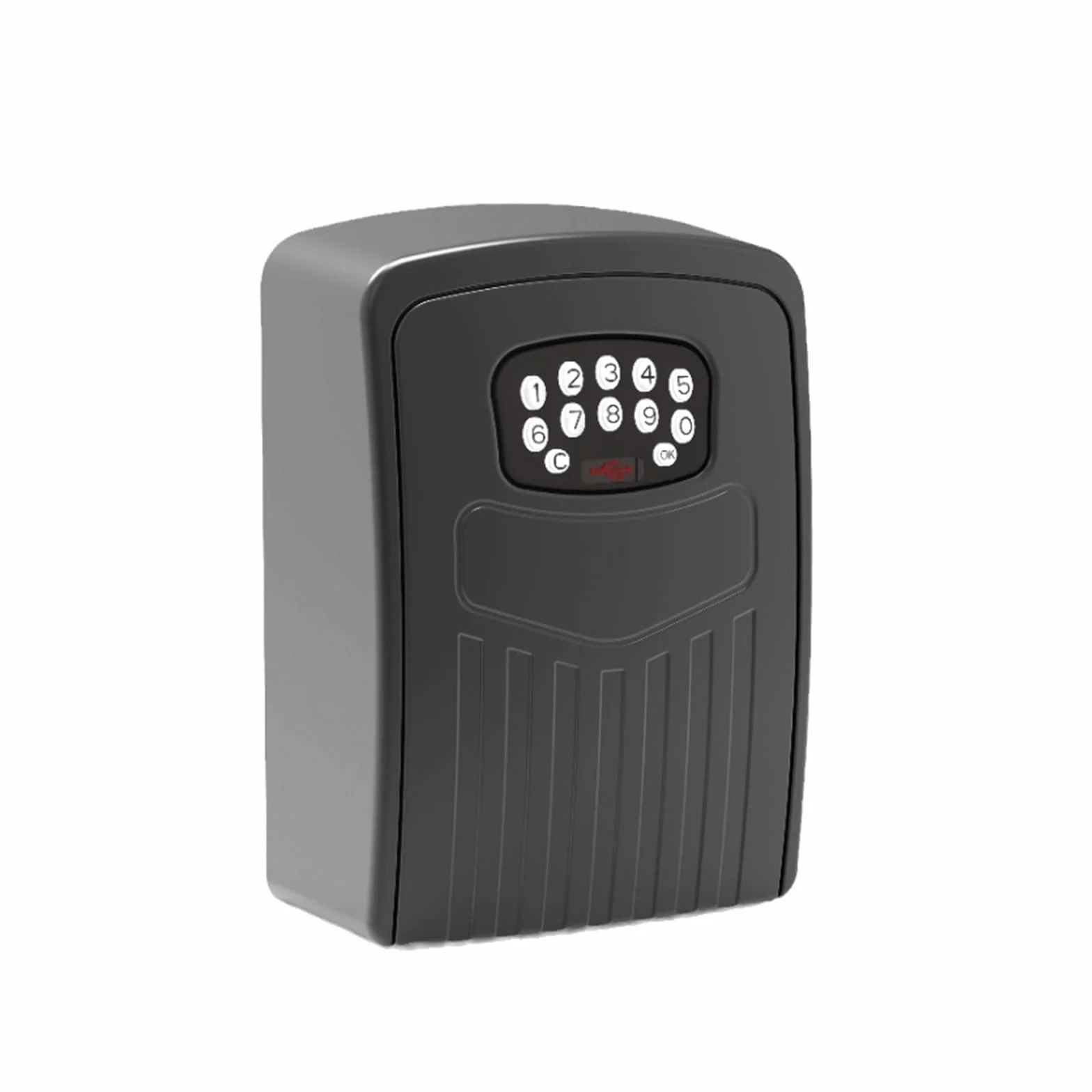 Mały sejf Tuya Smart Key Lock Box naścienny sejf na klucze ze stopu aluminium odporny na warunki atmosferyczne z kodem schowek na klucze Lock Box Indoor Outdoor do domu, biura, hotelu, podróży(TUYA ke