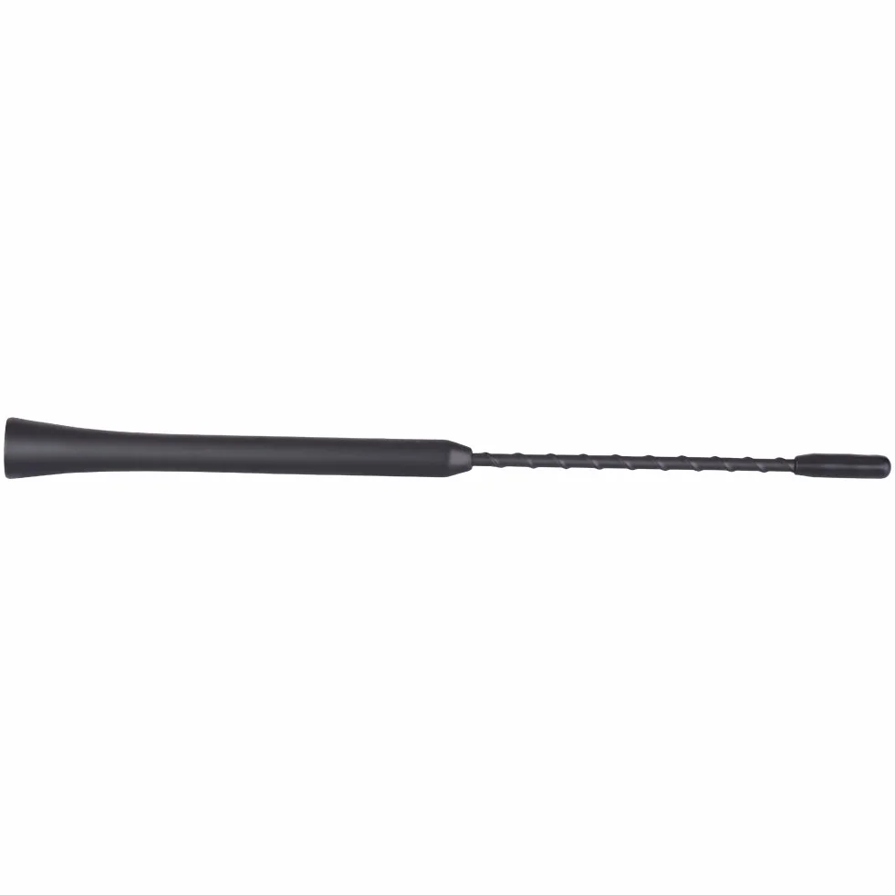 Uniwersalny zestaw anteny samochodowej 22,9 cm FM, zamienny do wkręcania, czarny