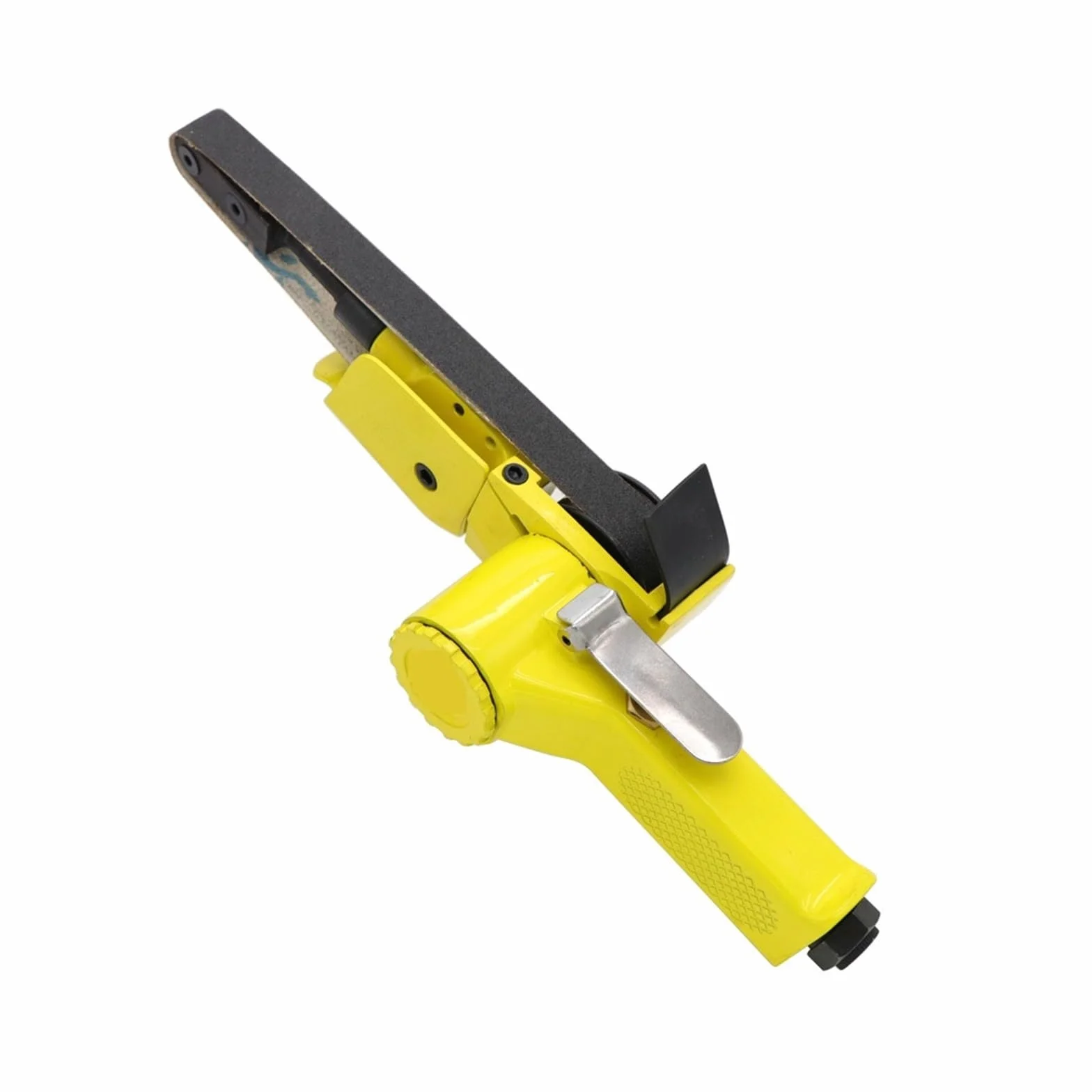 Szlifierka stołowa, Szlifierka taśmowa pneumatyczna taśma szlifierska Adapter pneumatyczny DIY taśma szlifierska szlifierka kątowa szlifierka części spawalnicze 20 * 520mm