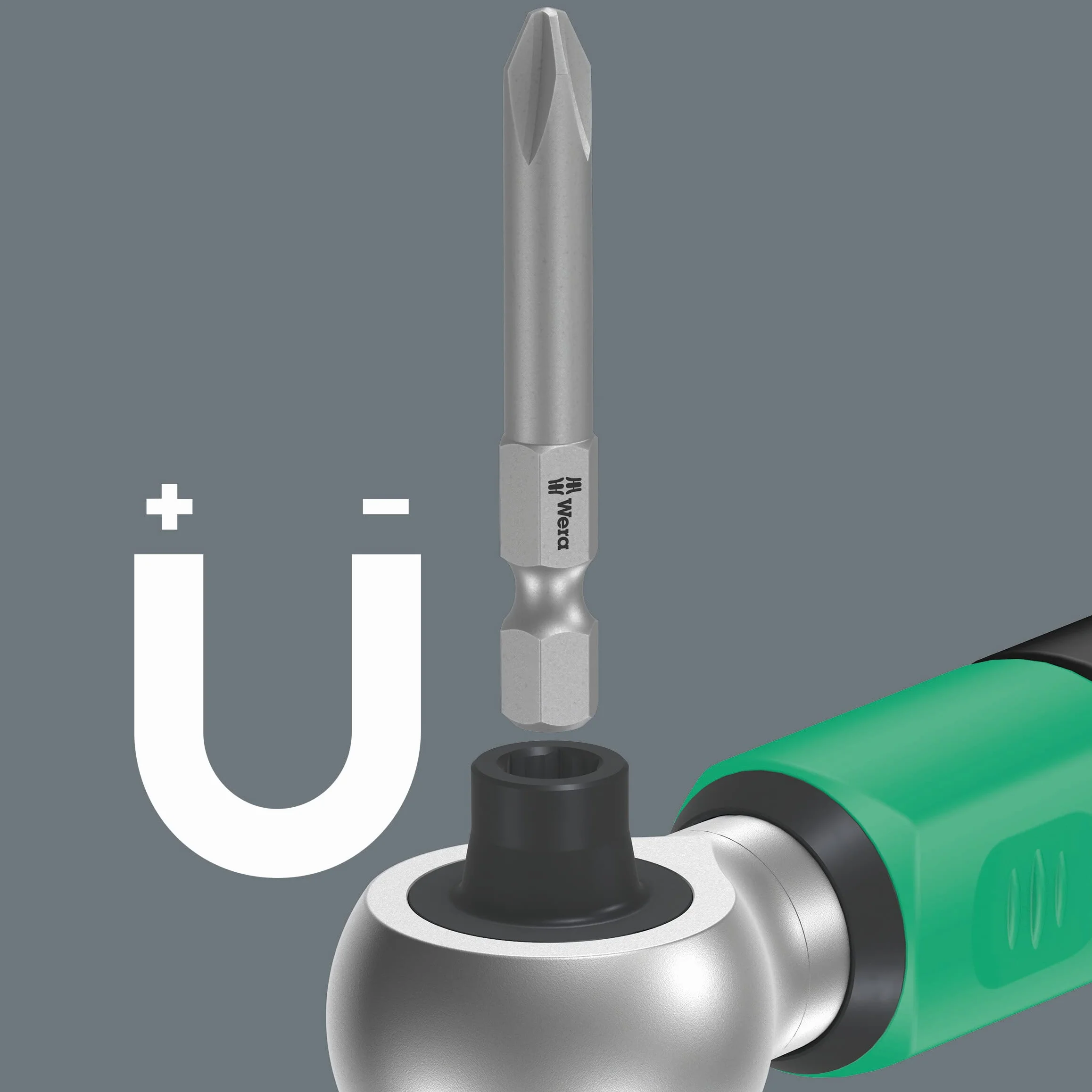 Klucz dynamometryczny Safe-Torque A2 2-12Nm z uchwytem do bitów 1/4" z gniazdem zabierakowym sześciokątnym Wera