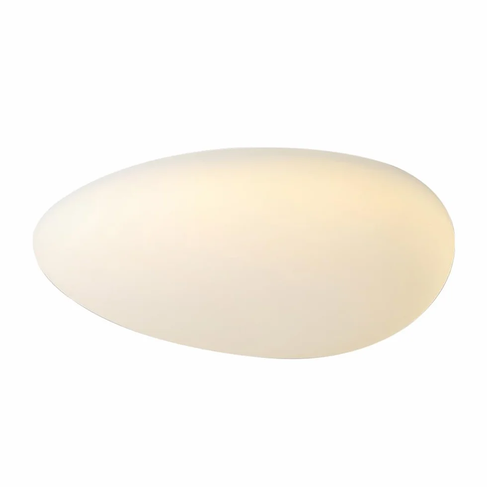 Générique Lampy sufitowe Nowoczesna ściemnialna lampa sufitowa LED z białym kloszem PE kształt kostki brukowej do sypialni salonu pralni korytarza oświetlenie sufitowe