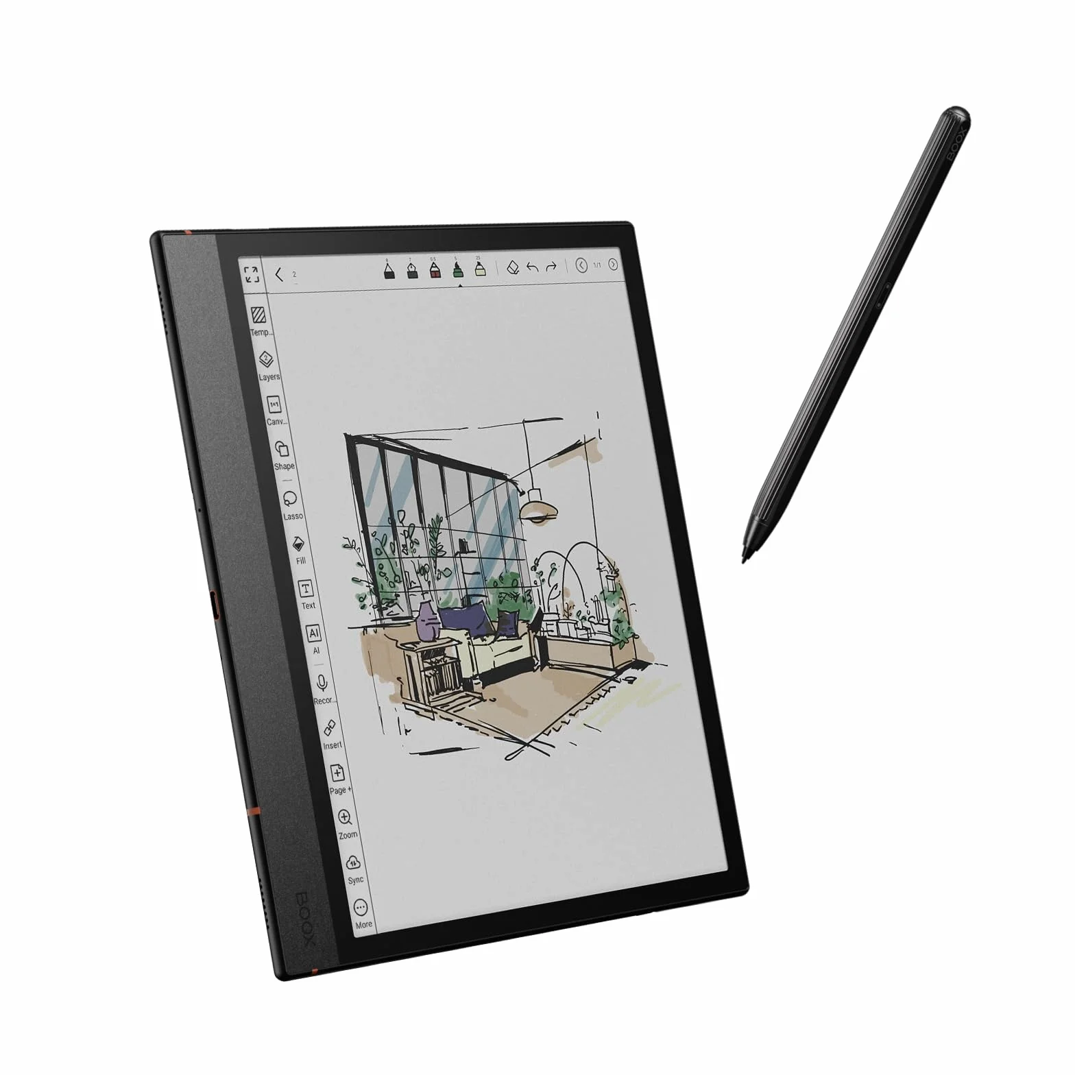 BOOX Note Air4 C 10,3 Cala Kolor ePaper Notepad 64 GB Android 13 E-Ink
