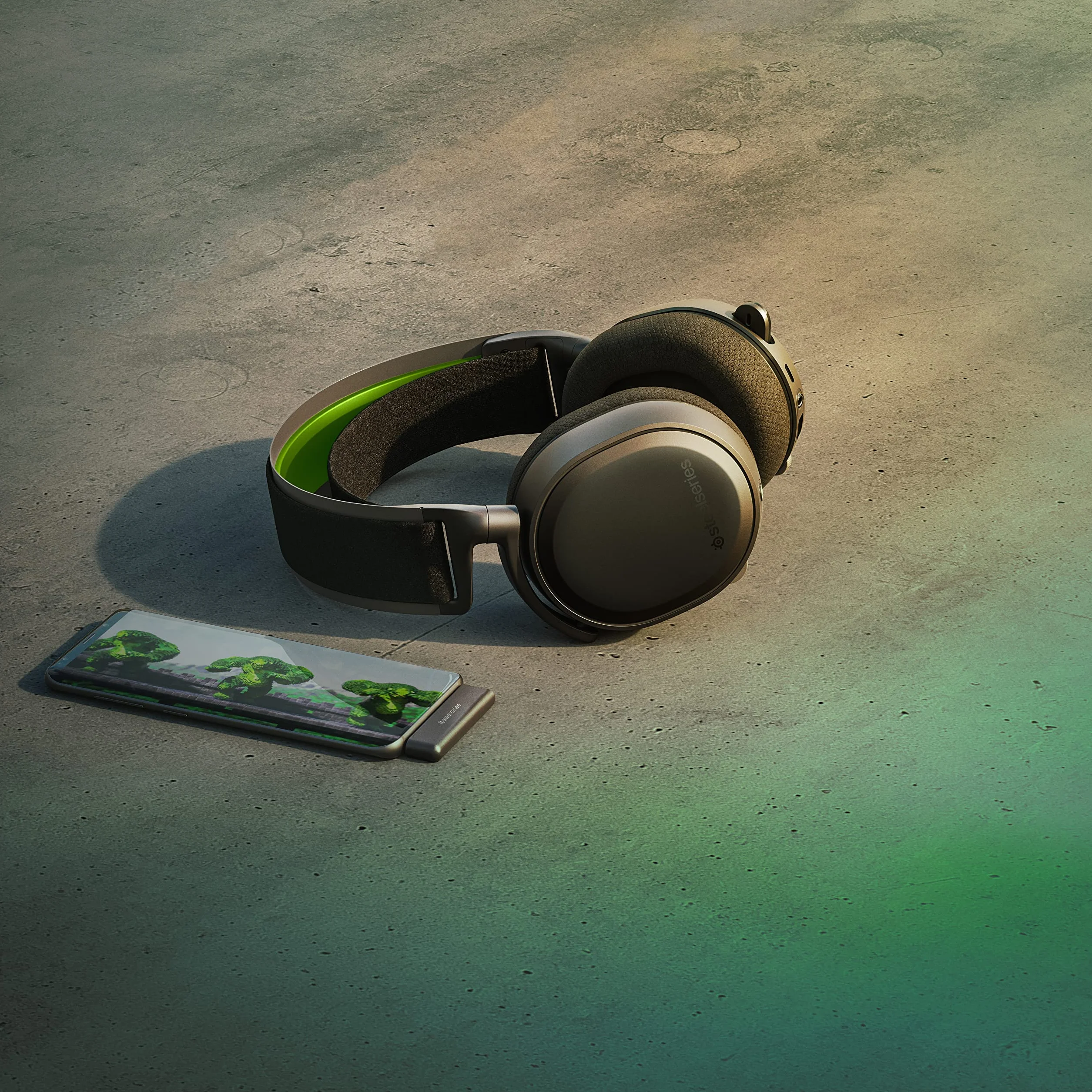 Steelseries Arctis 7X+ Słuchawki Gamingowe, Czarny