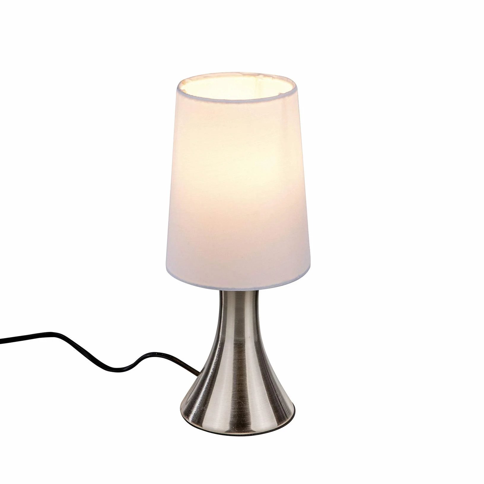 Zestaw 2 lamp nocnych z funkcją dotykową – kolor: biały – lampa dotykowa 2 sztuki w zestawie