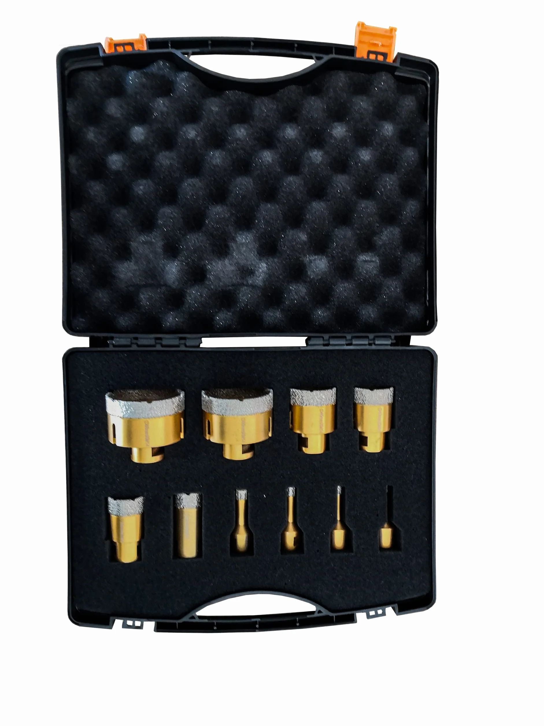 Edma 252055 COFFRET TRÉPANS DIAMANTÉS MEULEUSE-Ø zestaw okrągłych zawieszek, średnica 6, 8, 10, 12, 28, 35, 40, 45, 65, 68 m
