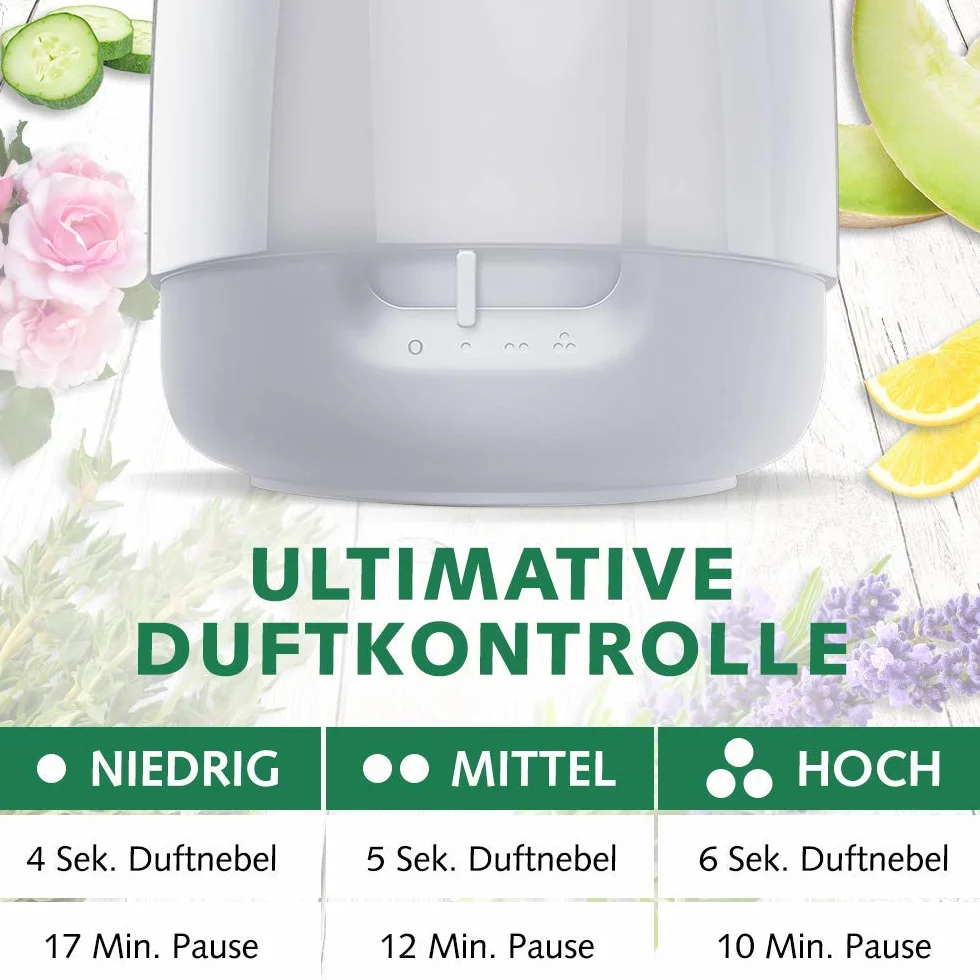 Air Wick olejek aromatyczny Flakon kojąca róża 3 szt. (3 x 20 ml), wkład do dyfuzora olejków aromatycznych