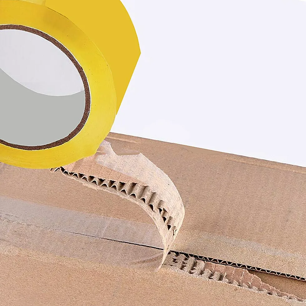 Taśma, taśma do pakowania, taśma do pakowania, taśma do pakowania o dużej wytrzymałości 4,5 cm x 100 m 12 rolek, odpowiednia do nieostrożnego obchodzenia się i wysyłki