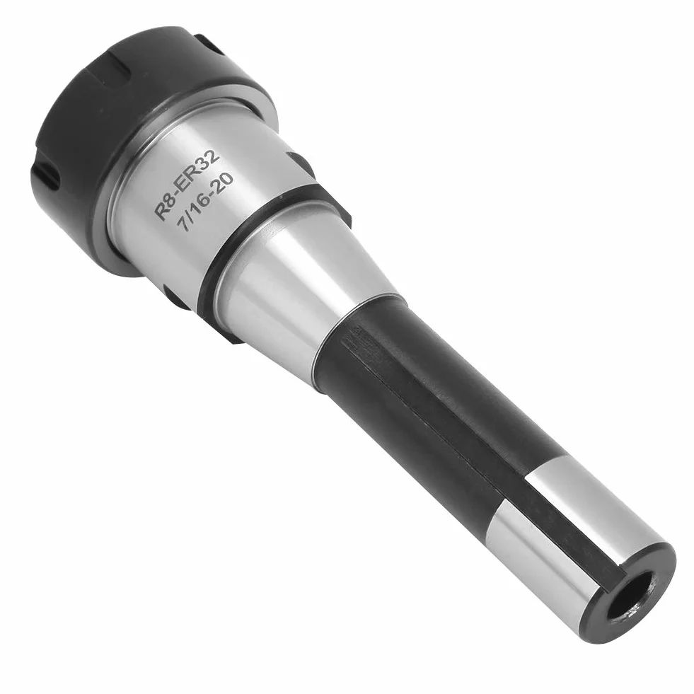Generic Uchwyt Tulejowy R8 ER32 Precyzyjne Narzędzie do Frezowania CNC do Obróbki 16 Cm 1 szt. i 6 Tulei Zaciskowych