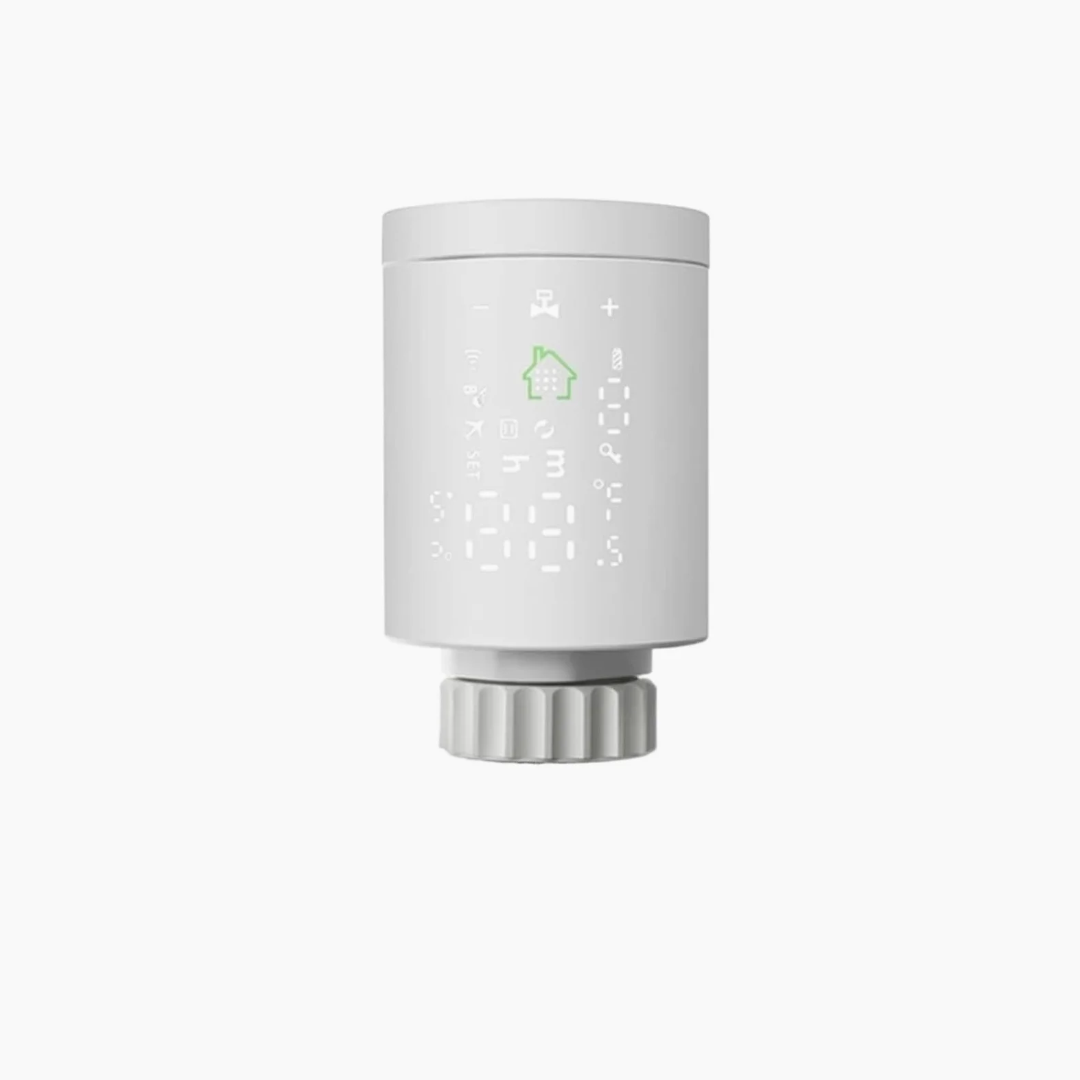 Termostat, Termometr Wewnętrzny Higrometr Cyfrowy Inteligentny Termostat Grzejnikowy Zawór Termostatyczny Z Wyświetlaczem LCD