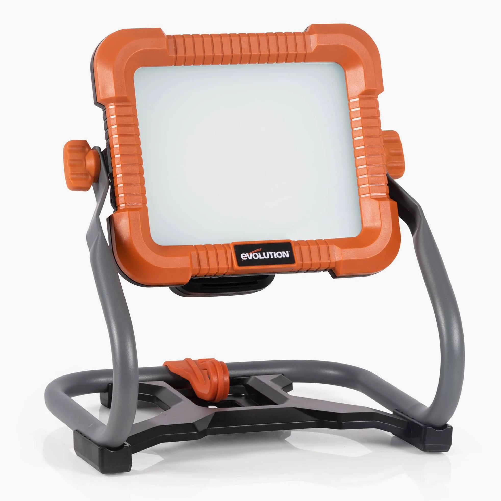 Evolution Power Tools R2700WLT-Li – przenośna bezprzewodowa akumulatorowa lampa robocza LED – lampa akumulatorowa, 3 poziomy oświetlenia, 2700 lumenów, 18 V Li-Ion. Bez akumulatora w zestawie.