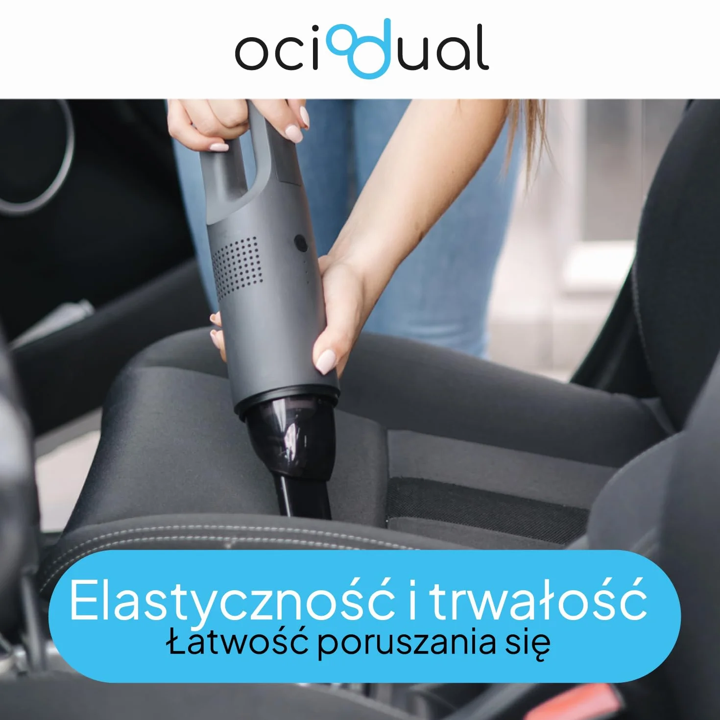 OcioDual Przedłużacz do gniazda zapalniczki samochodowej 12V 24V czarny