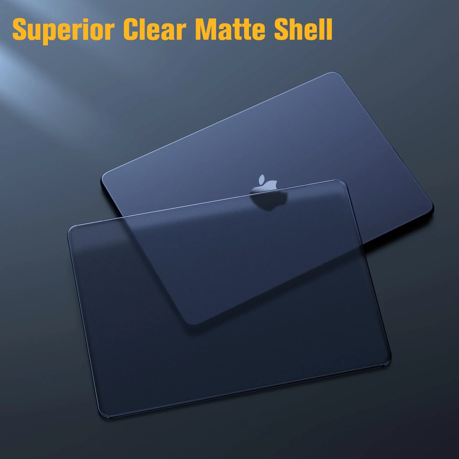 Fintie Pokrowiec kompatybilny z MacBook Air 13,6 cala M4 M3 M2 A3240 A3113 A2681 (2025-2022), [100% Odpowiada oficjalnemu kolorowi] Premium ultracienka matowa twarda okładka ochronna, Mitternacht