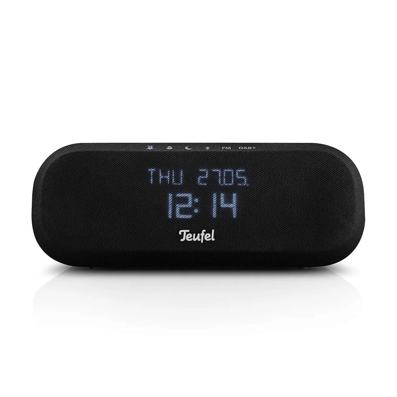 Teufel Radio ONE Budzik HiFi głośnik Bluetooth DAB+ FM Czarny
