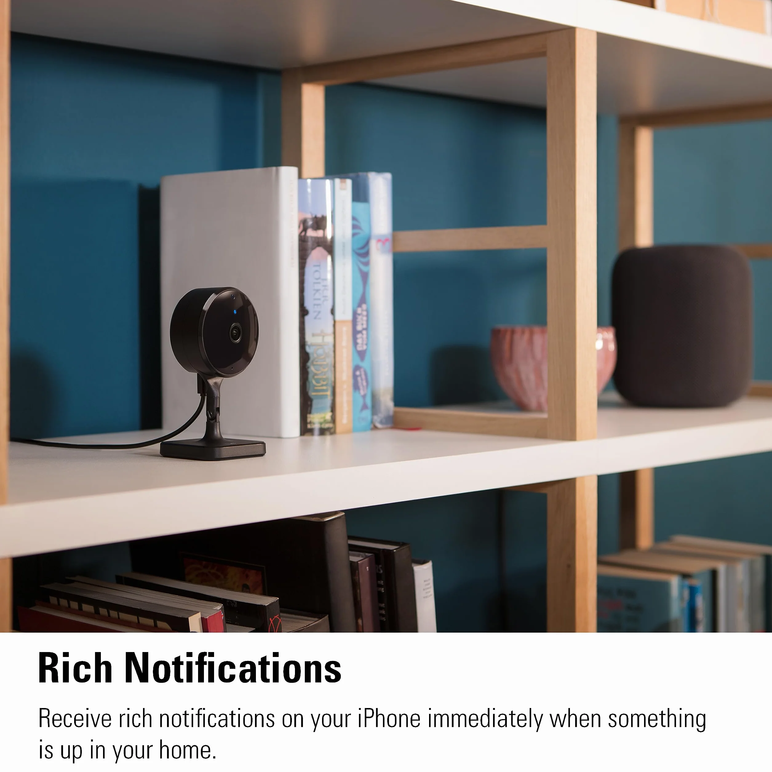Eve Cam Apple Home domowa kamera monitorująca 1080p WiFi HomeKit Secure Video noktowizor
