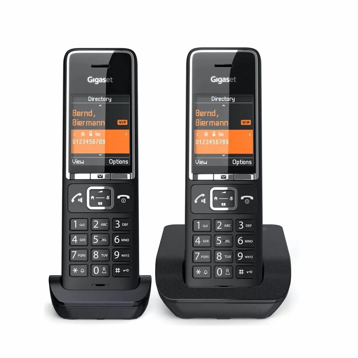 Gigaset Telefon bezprzewodowy Comfort 550 Duo Black