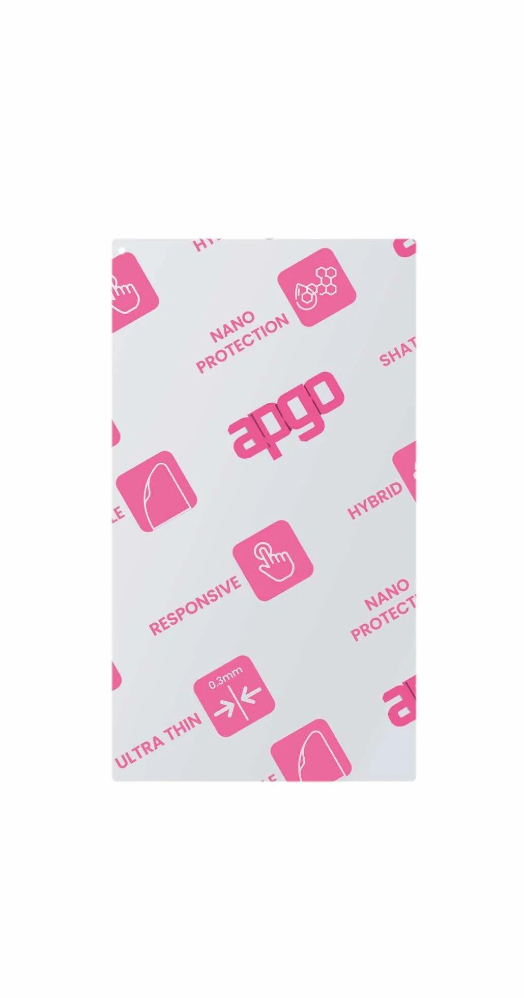 apgo Hybrid Glass Screen Protector do Pioneer SPH-DA77DAB, szkło hybrydowe, zamiennik hartowanego