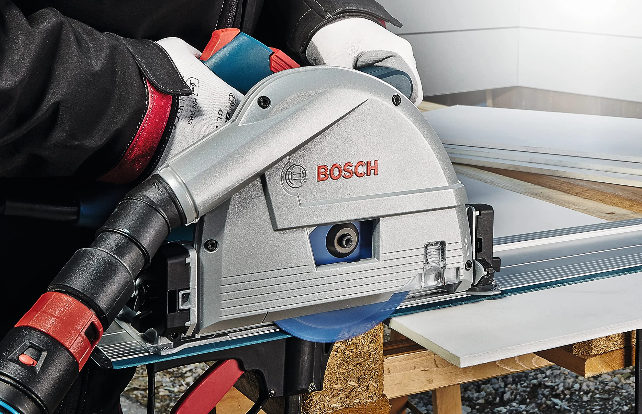 Bosch Professional 1 x brzeszczot do piły tarczowej Expert for Fiber Cement (cement włóknisty, brzeszczot Ø 165 x 20 x 2,2 mm, 4 zęby, akcesoria piła tarczowa)