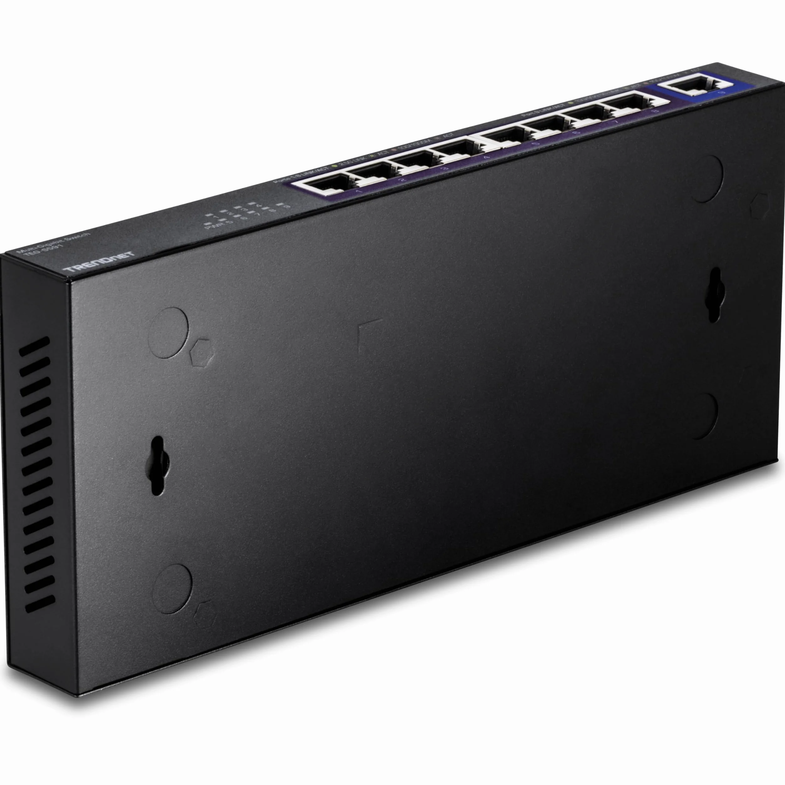 TRENDnet TEG-S591 9-portowy przełącznik Multi-Gig 2,5G RJ-45 10G 60 Gb/s czarny