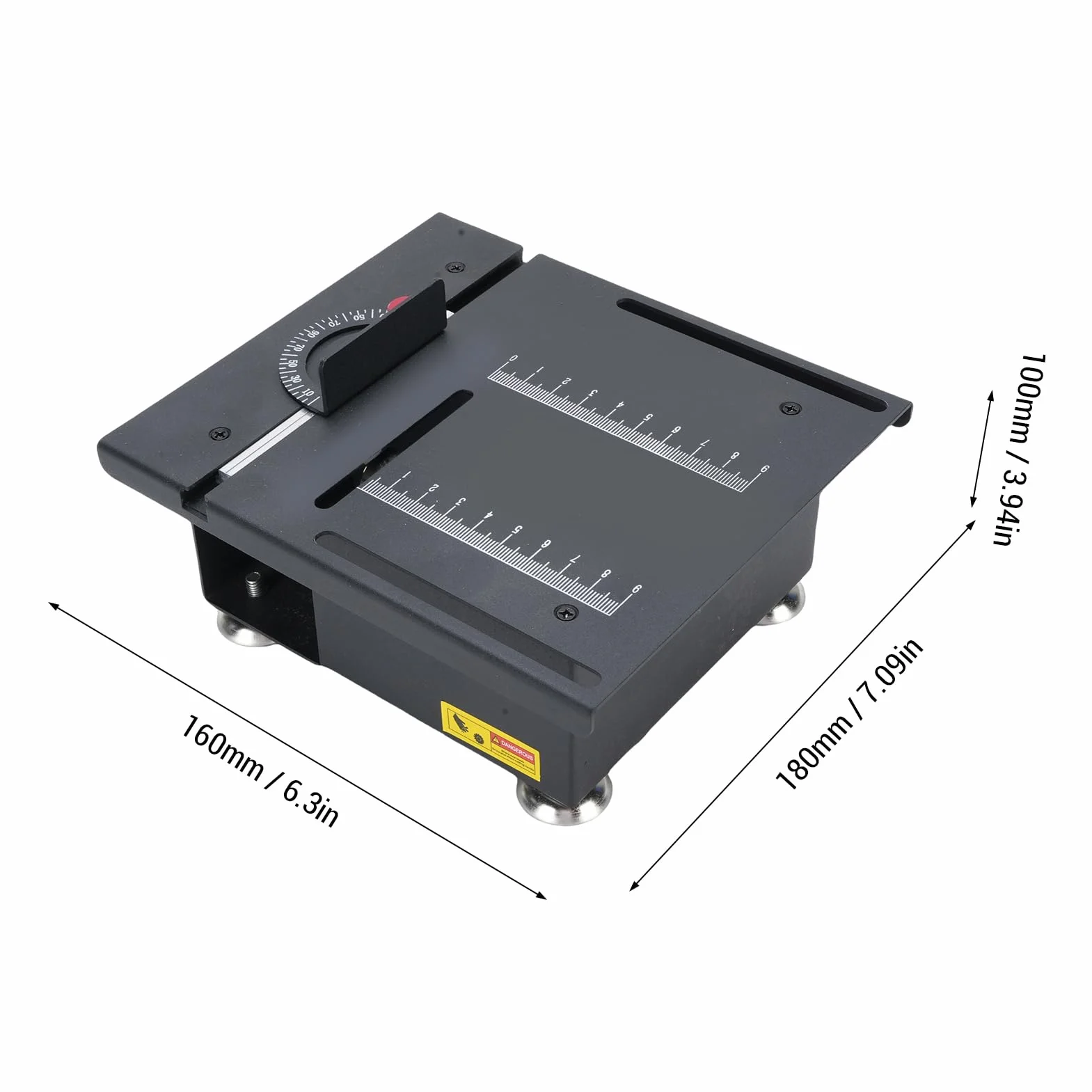 Fafeicy Mała Piła Stołowa, 100 W, 7 Prędkości Regulowanych, z tarczą polerską i Elastycznym Wałem, do Drewna, Plastiku, Rzeźbienia W Metalu, Szlifowania, Wiercenia (wtyczka UE)