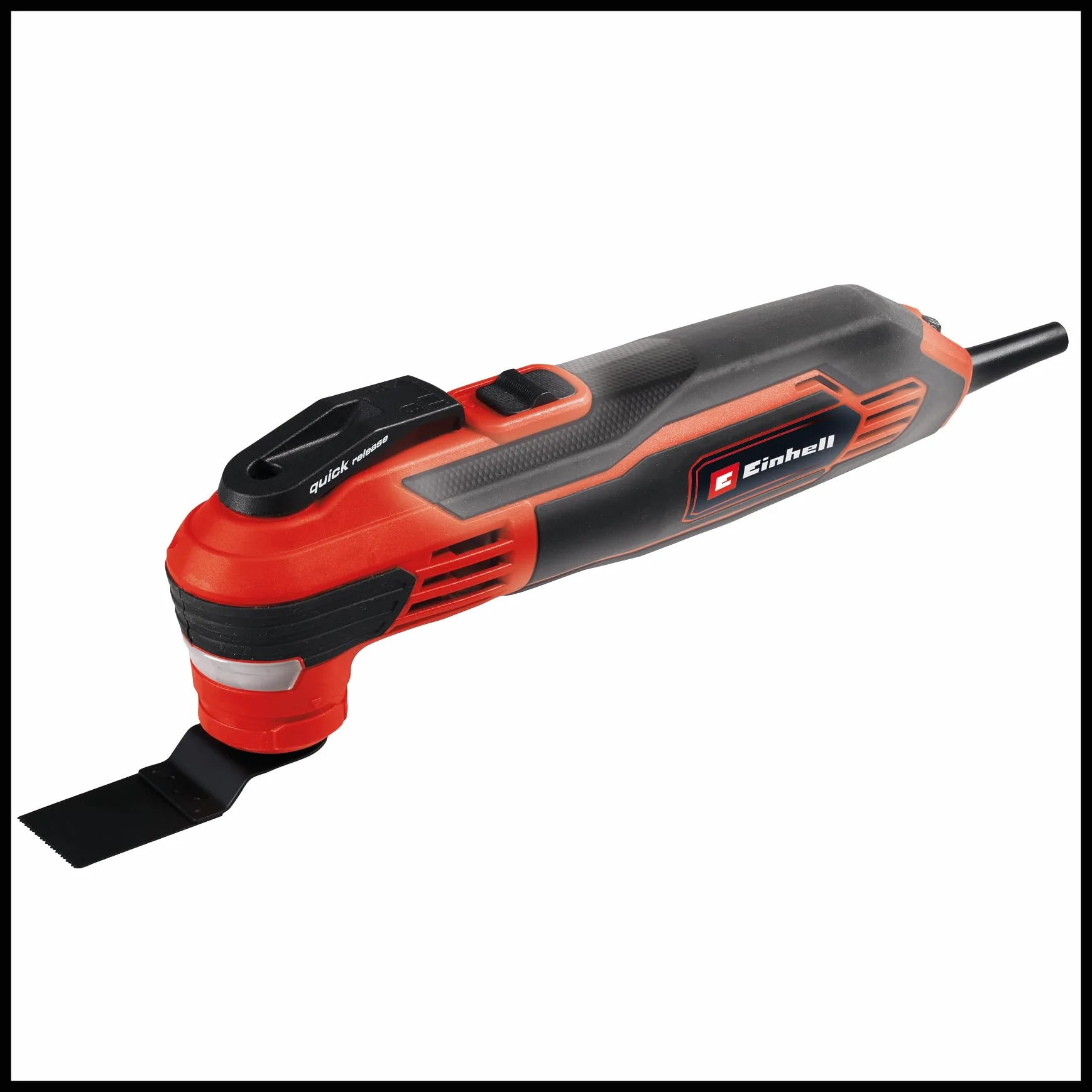 Wielofunkcyjne narzędzie Einhell TE-MG 350 EQ (350 W, prędkość wibracji 22 000 do 40 000 obr./min, światło LED, szybkozamykacz, w tym walizka i akcesoria)