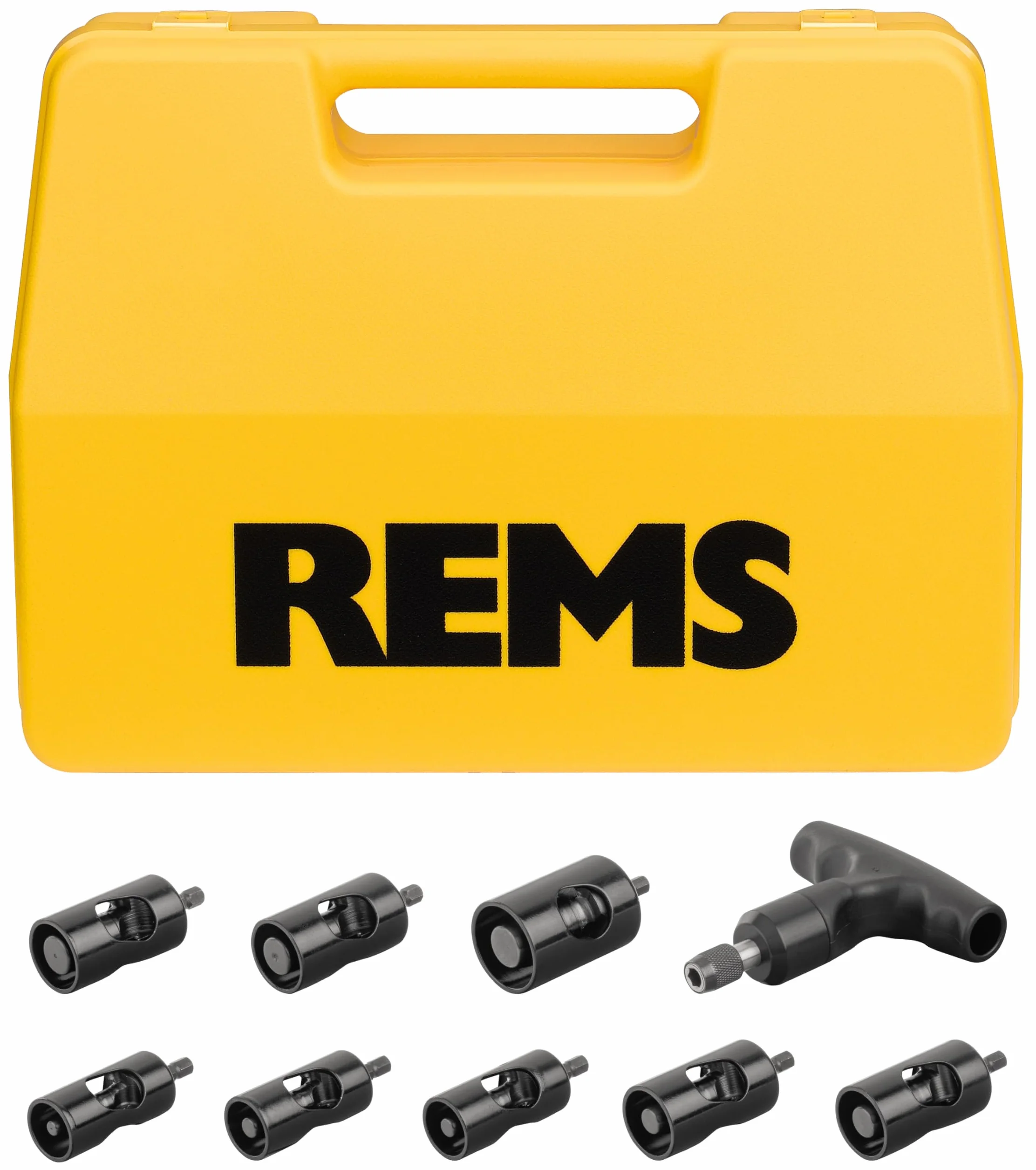 REMS KALIGRATE SET ALLROUND 26 Ø 14 x 2-26 x 3 mm (wytrzymałe narzędzie wysokiej jakości do kalibracji i usuwania zadziorów zewnętrznych/wewnętrznych rur) 114001 R