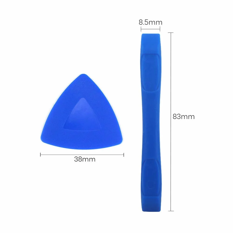 8 sztuk antystatyczne otwieranie zestaw narzędzi do podważania, cienkie plastikowe kostki gitarowe i podwójne końce nylon szpudger do telefonu komórkowego laptopa tabletu komputera naprawy zegarków
