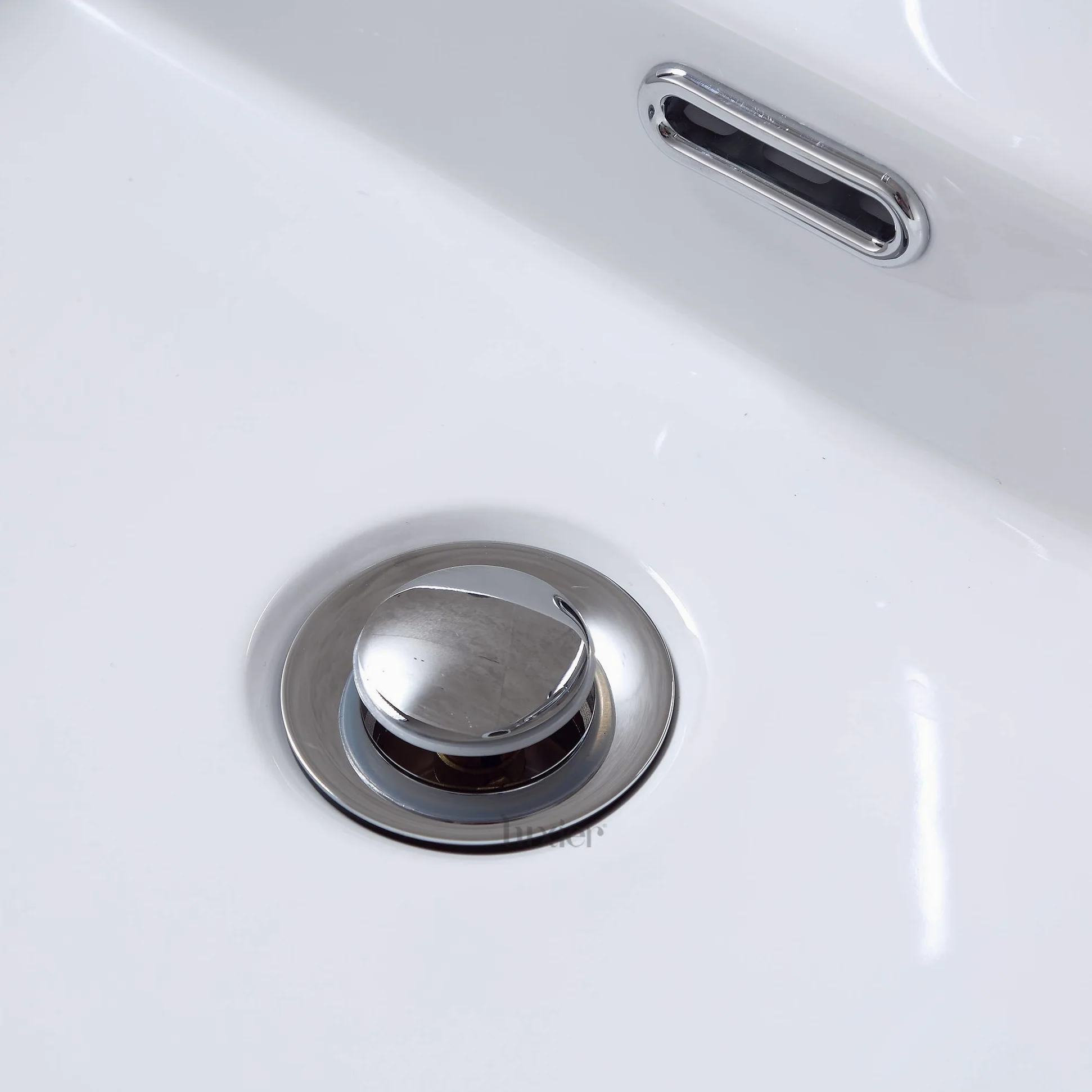 Luxier Korek spustowy do umywalki lub baterii łazienkowej DS04-TC 1 1/2" chrom