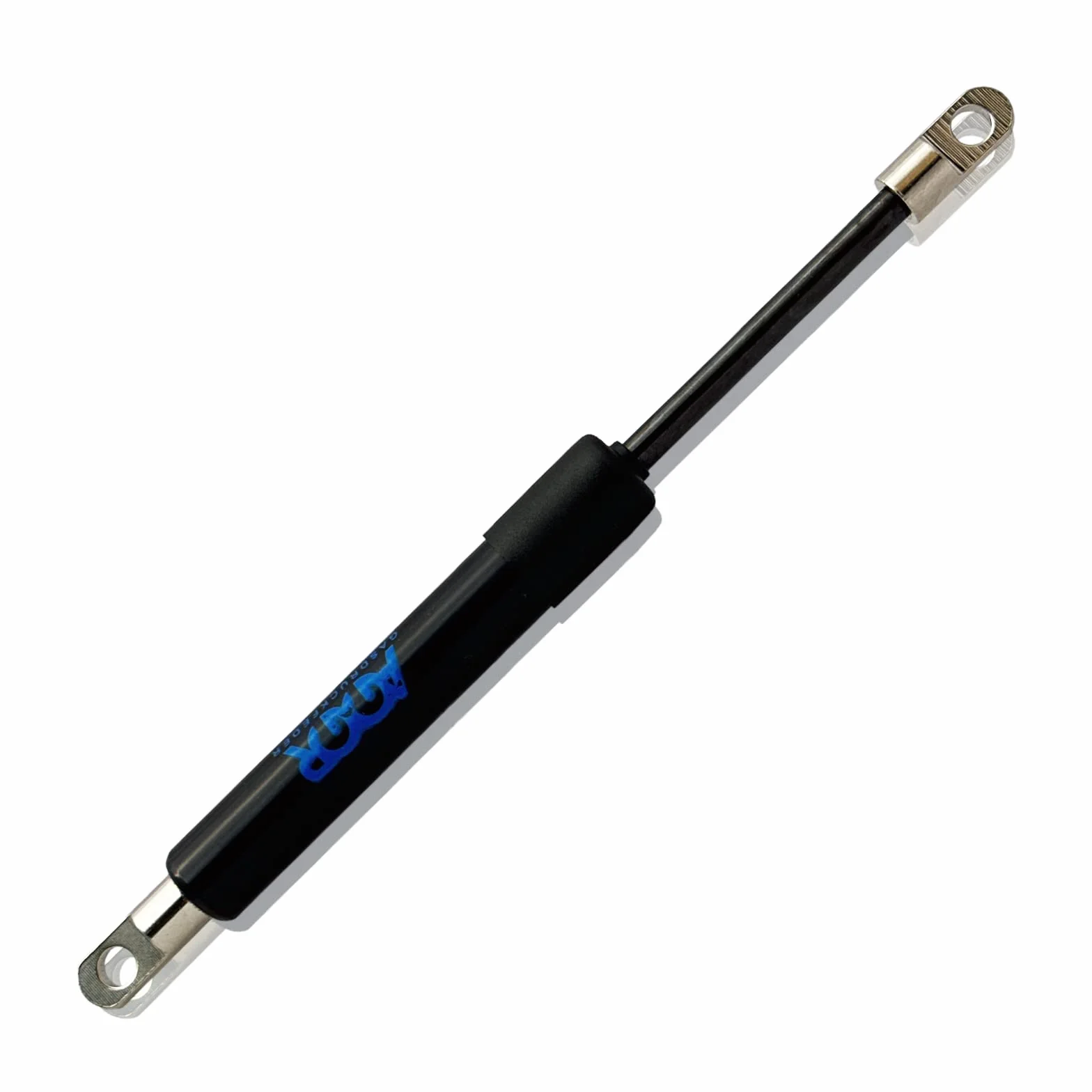 Sprężyna gazowa do mocowania oczu: 800 mm/350 mm/1300 N Ø 10,2 mm – amortyzator gazowy zamiennik do przyczepy Lift-O-Mat 1865LU z gwintem oczkowym M10 (800/350/1300N - Ø 10,2)