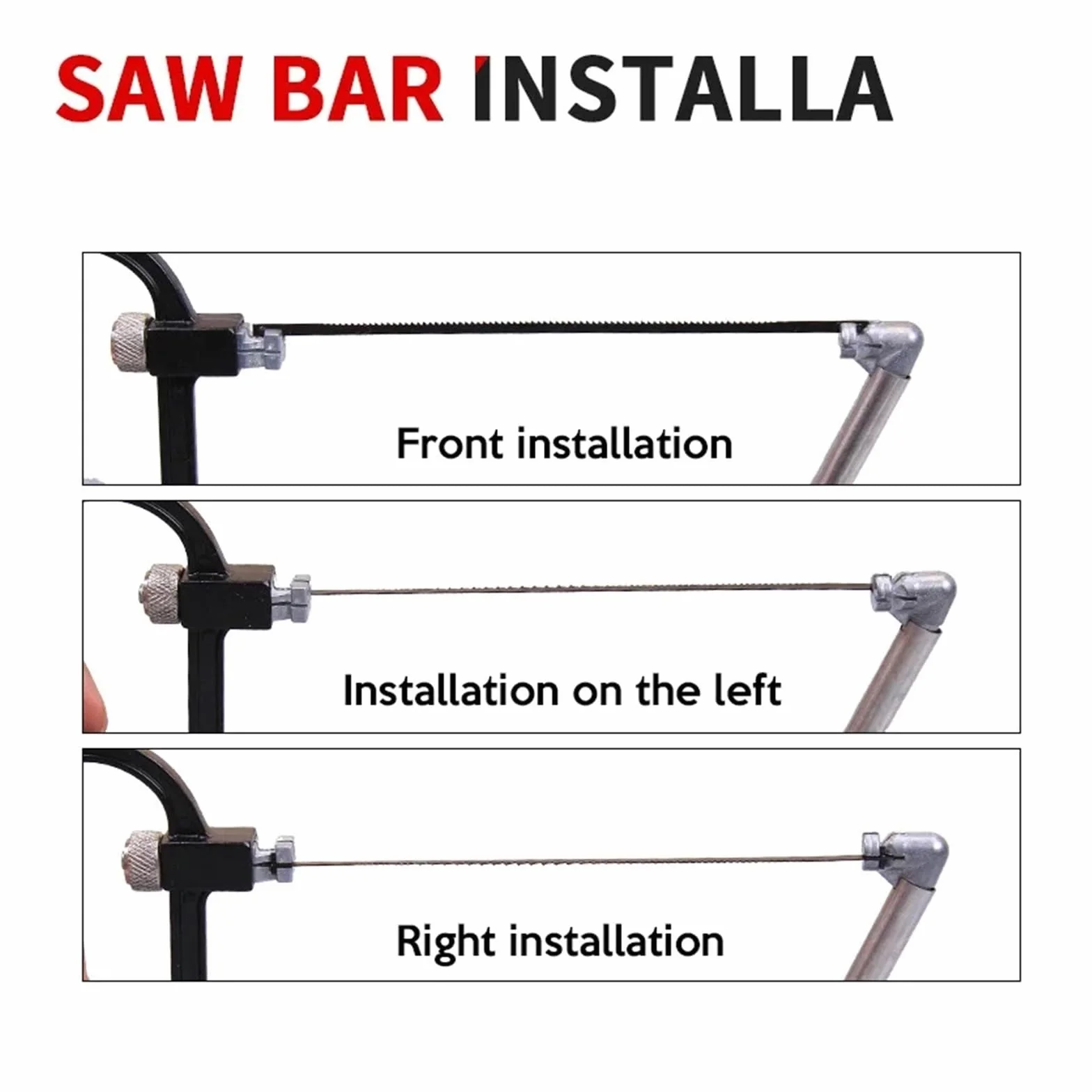 Piła 7w1 uniwersalna ręczna DIY stal metalowa drewno szkło zestaw 6 ostrzy obróbka drewna model do obróbki metalu narzędzie hobbystyczne(Red 12in1 magic saw)