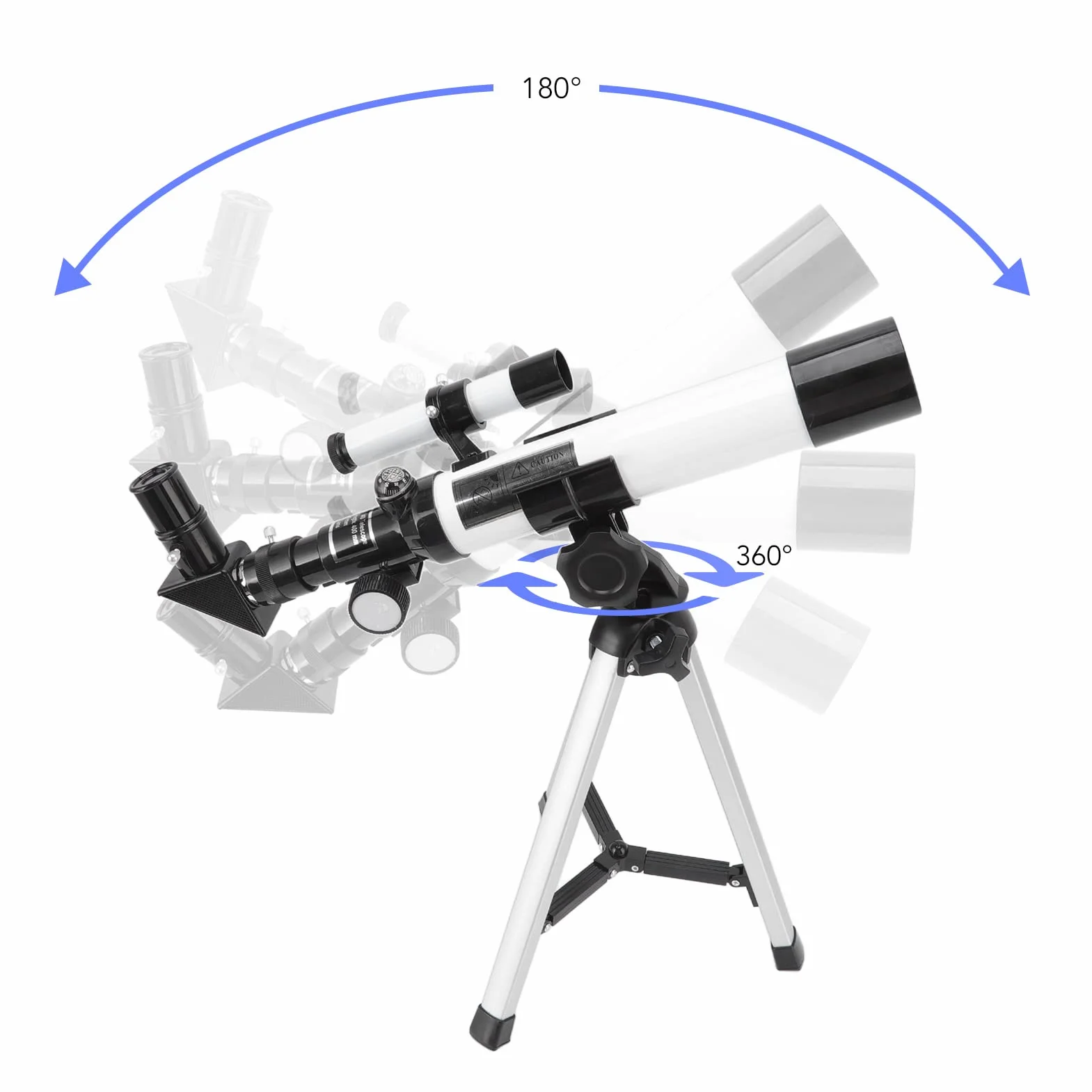 Teleskop Astronomiczny Refraktora 40mm 400mm Przenośny dla Dorosłych Dzieci