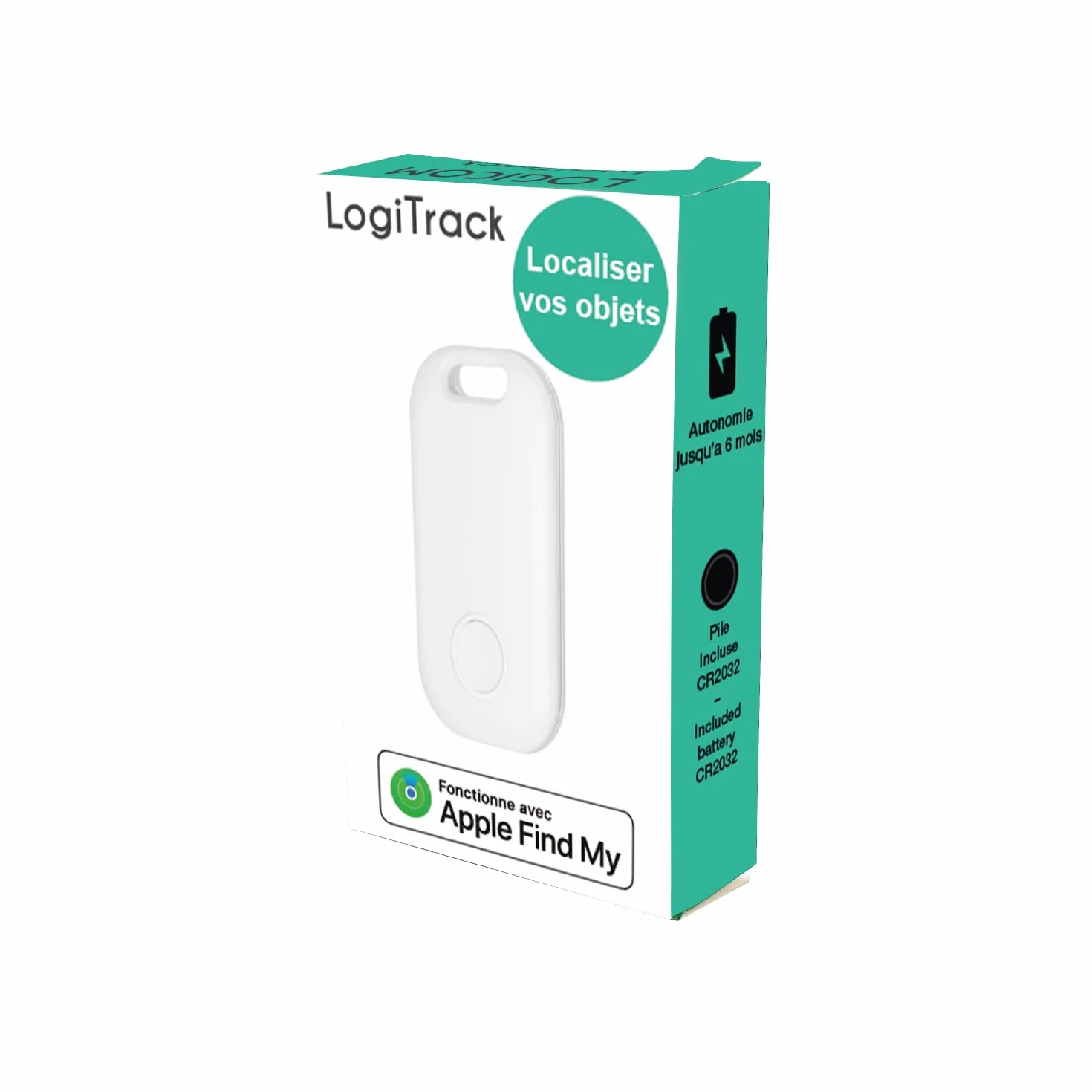 Logicom LogiTrack Akcesorium lokalizacyjne kompatybilny z iOS i Apple Find My 230mAh