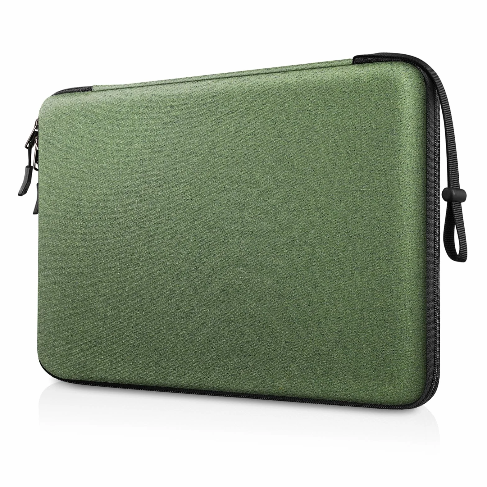 FINPAC 14 cali torba twarda obudowa etui do 14" Lenovo IdeaPad Slim 3/ Slim 5i / ThinkPad L480/ T470, do 13,8" Surface Laptop 7, odporna na uderzenia torba na laptopa 14" Acer / ASUS/Dell/HP (zielony