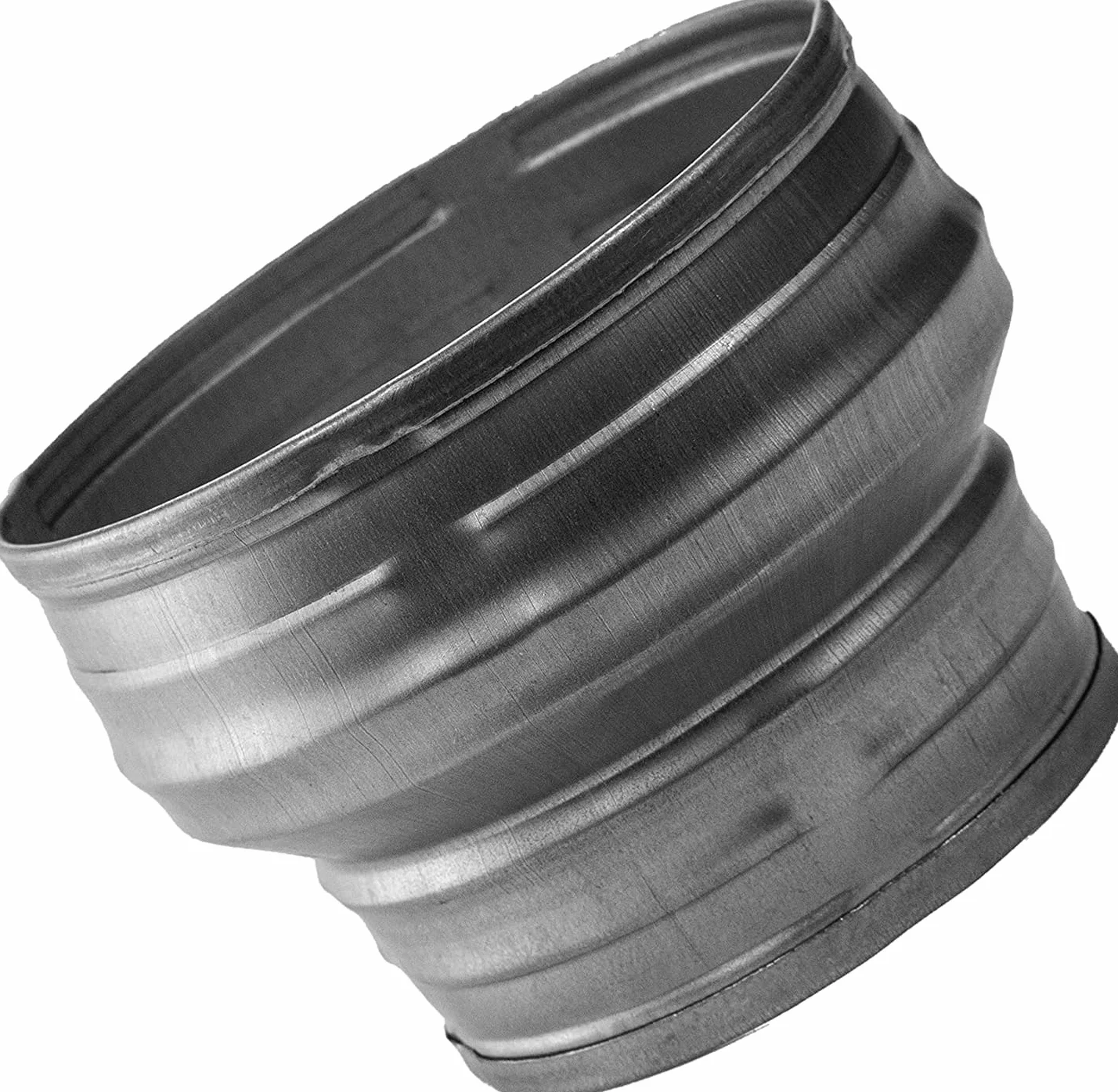 Vent Systems Adapter redukcyjny rury 160 mm do 125 mm – złącze redukcyjne do systemów wentylacji HVAC, rury wentylacyjnej, rury wylotowej, łącznika klimatyzacji – redukcja rury okrągłej/redukcja